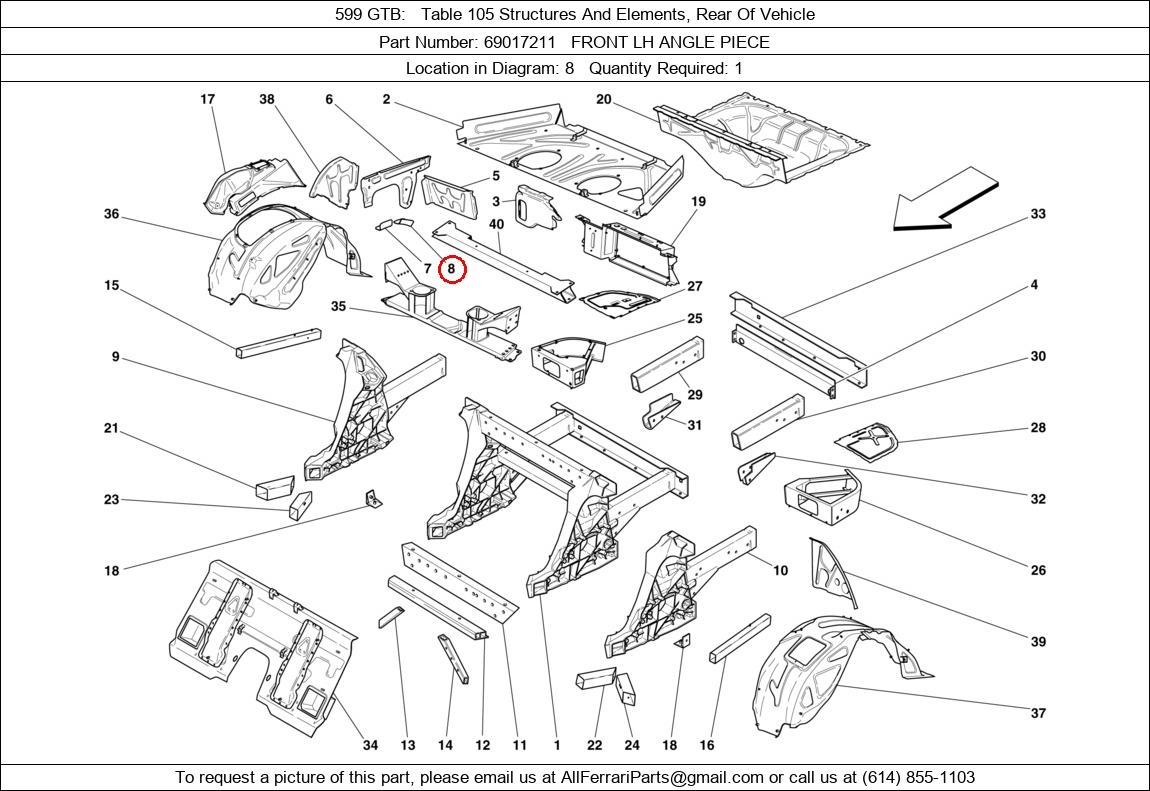 Ferrari Part 69017211