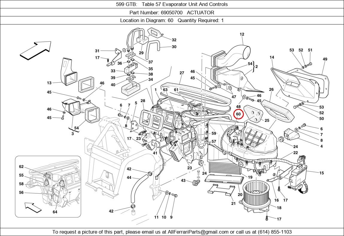 Ferrari Part 69050700