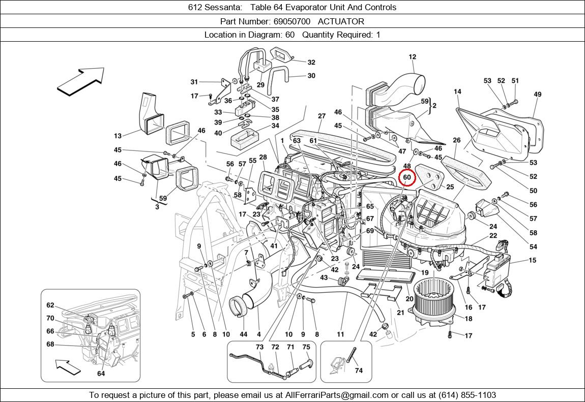 Ferrari Part 69050700