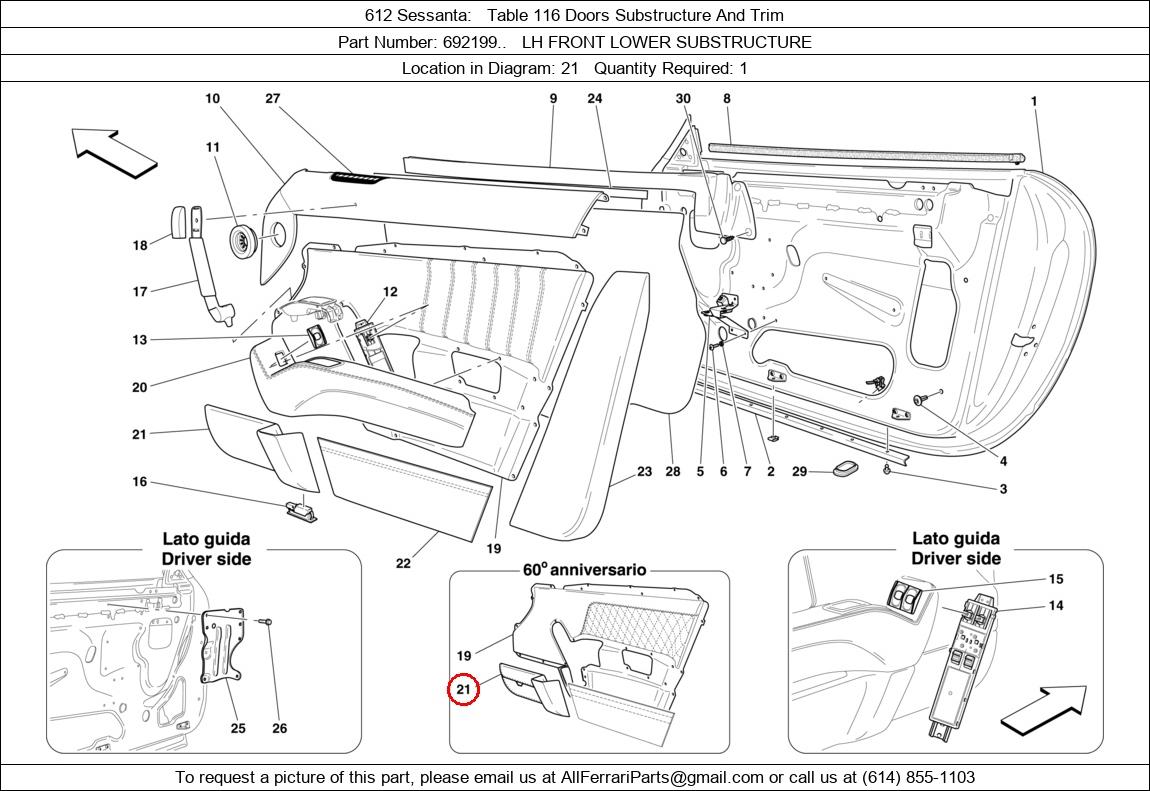 Ferrari Part 692199..