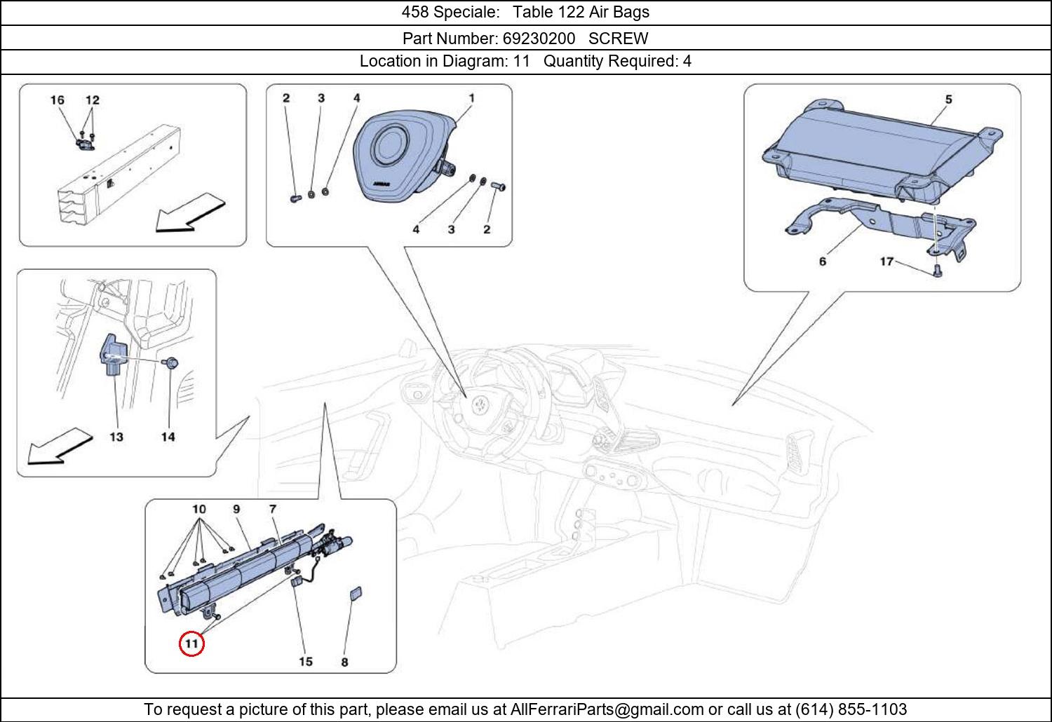 Ferrari Part 69230200