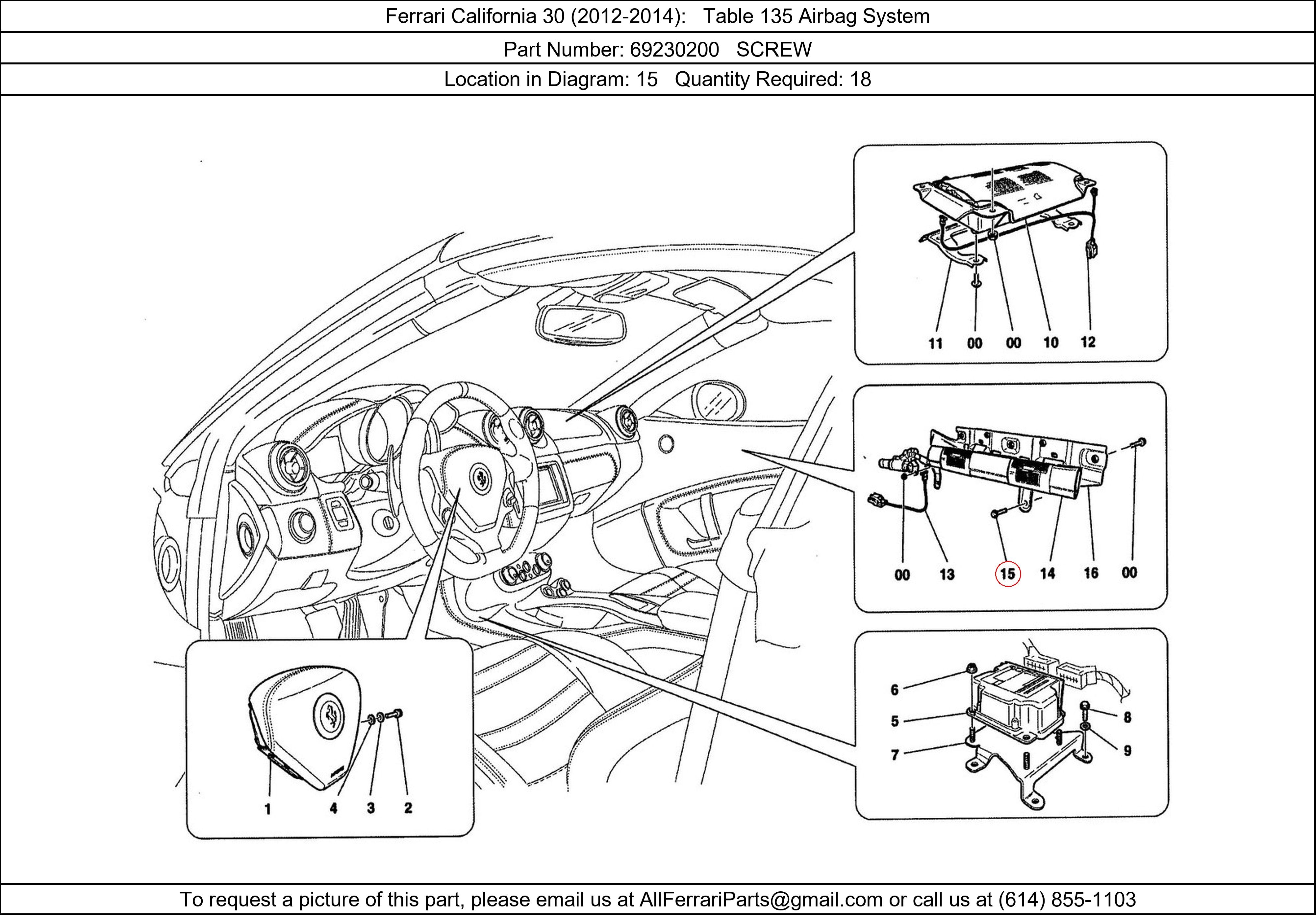 Ferrari Part 69230200