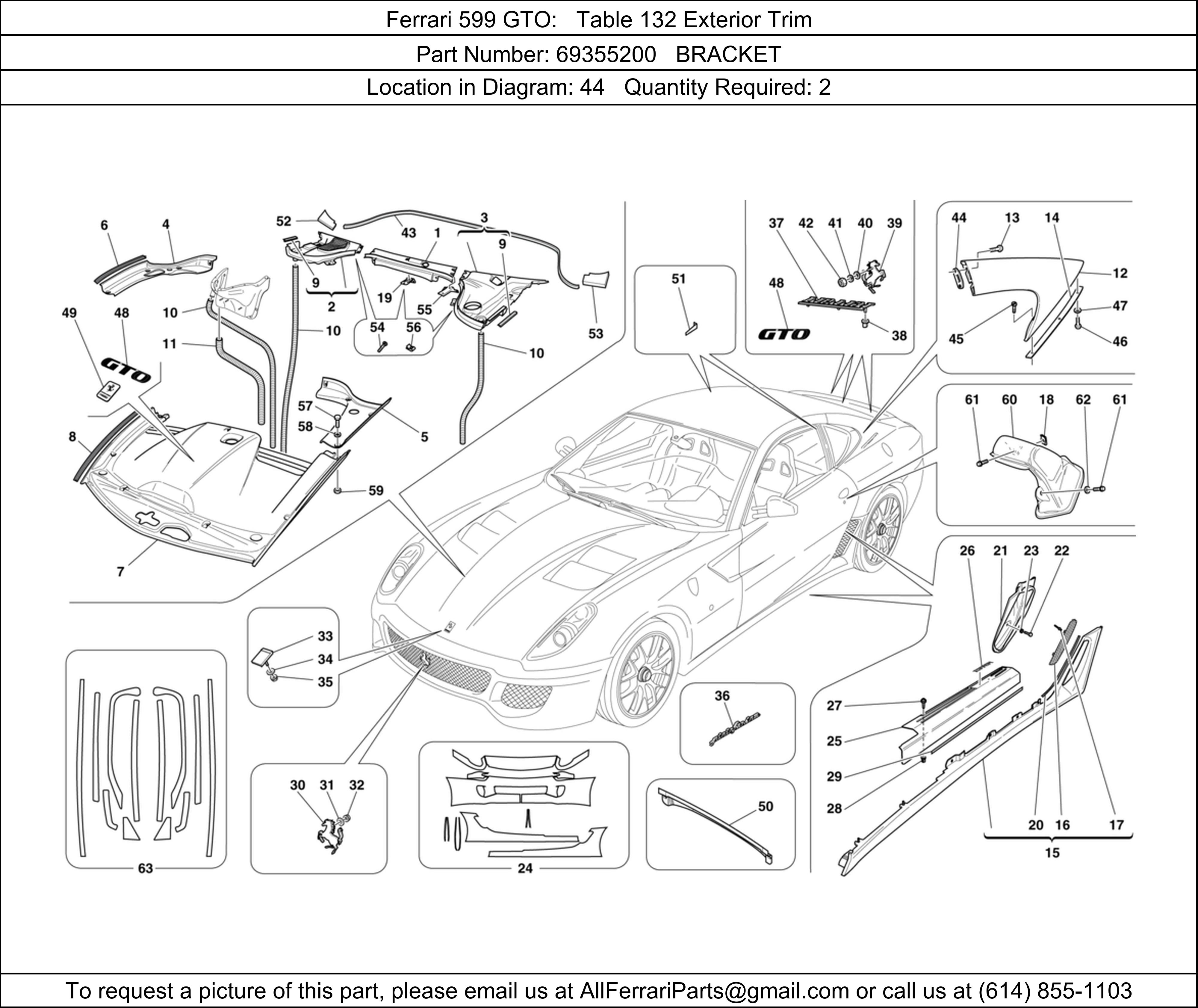 Ferrari Part 69355200