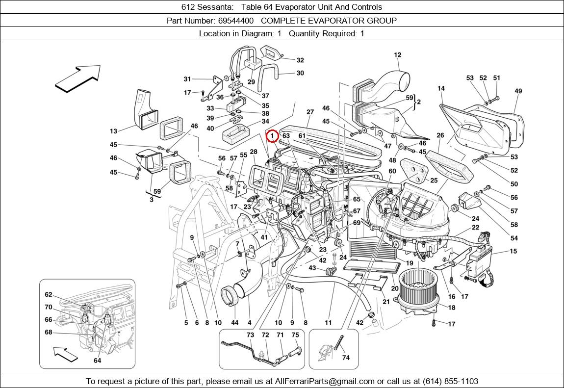 Ferrari Part 69544400