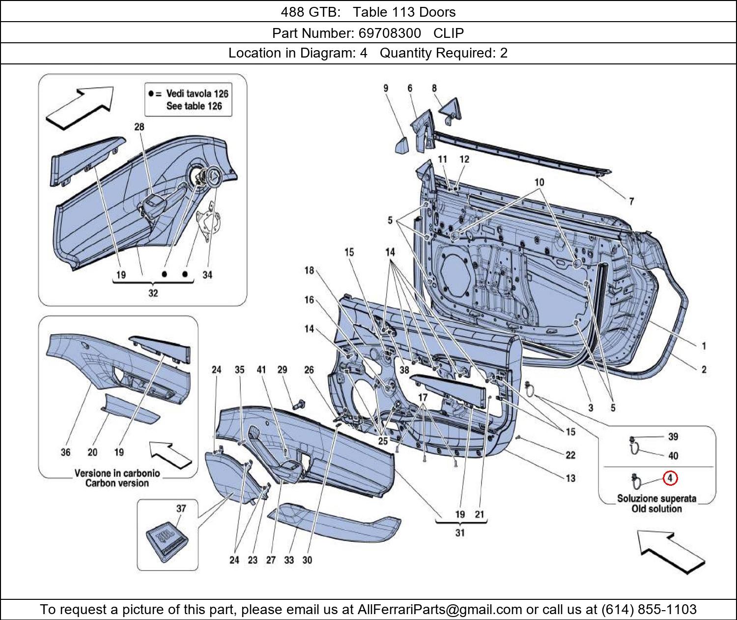 Ferrari Part 69708300