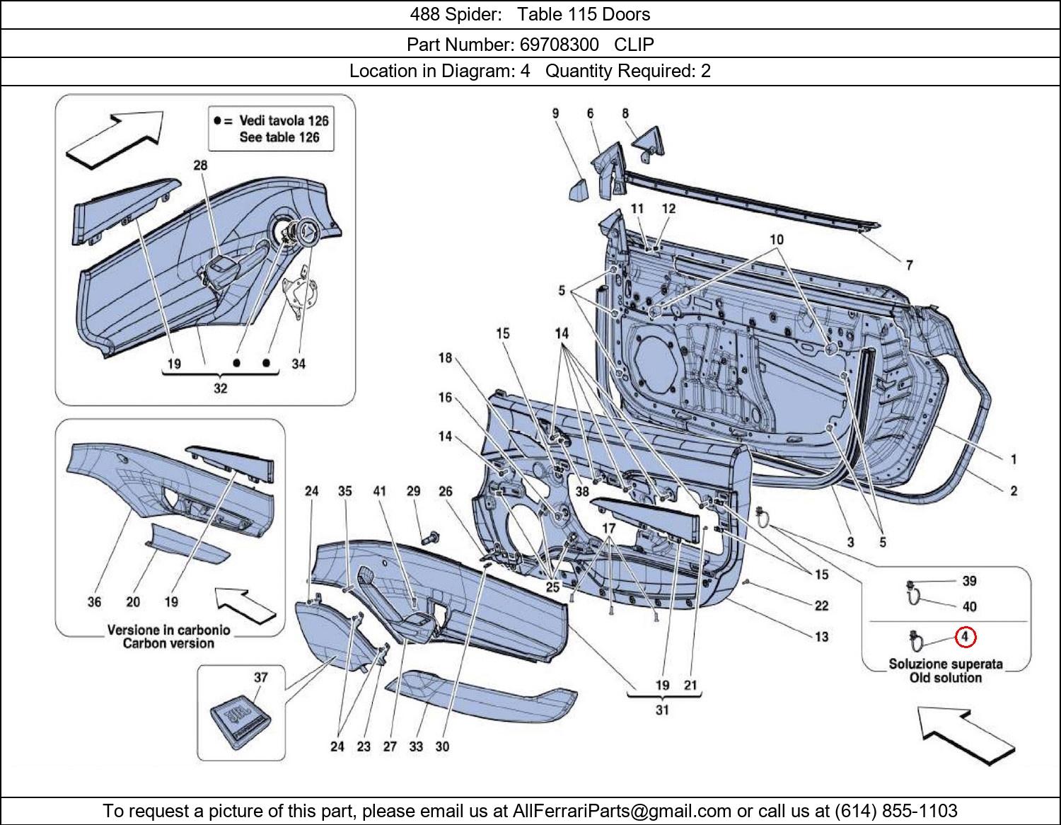 Ferrari Part 69708300