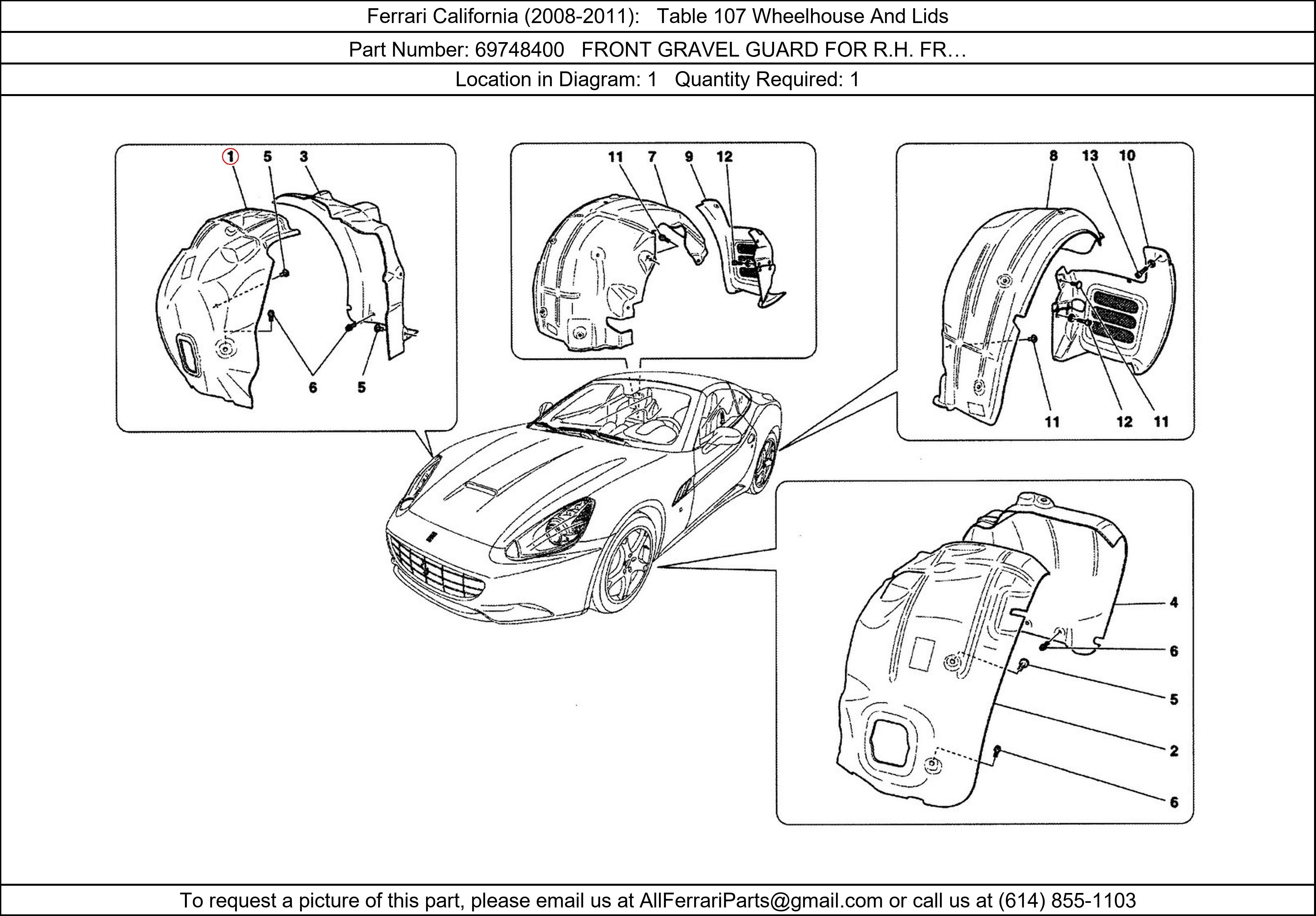 Ferrari Part 69748400