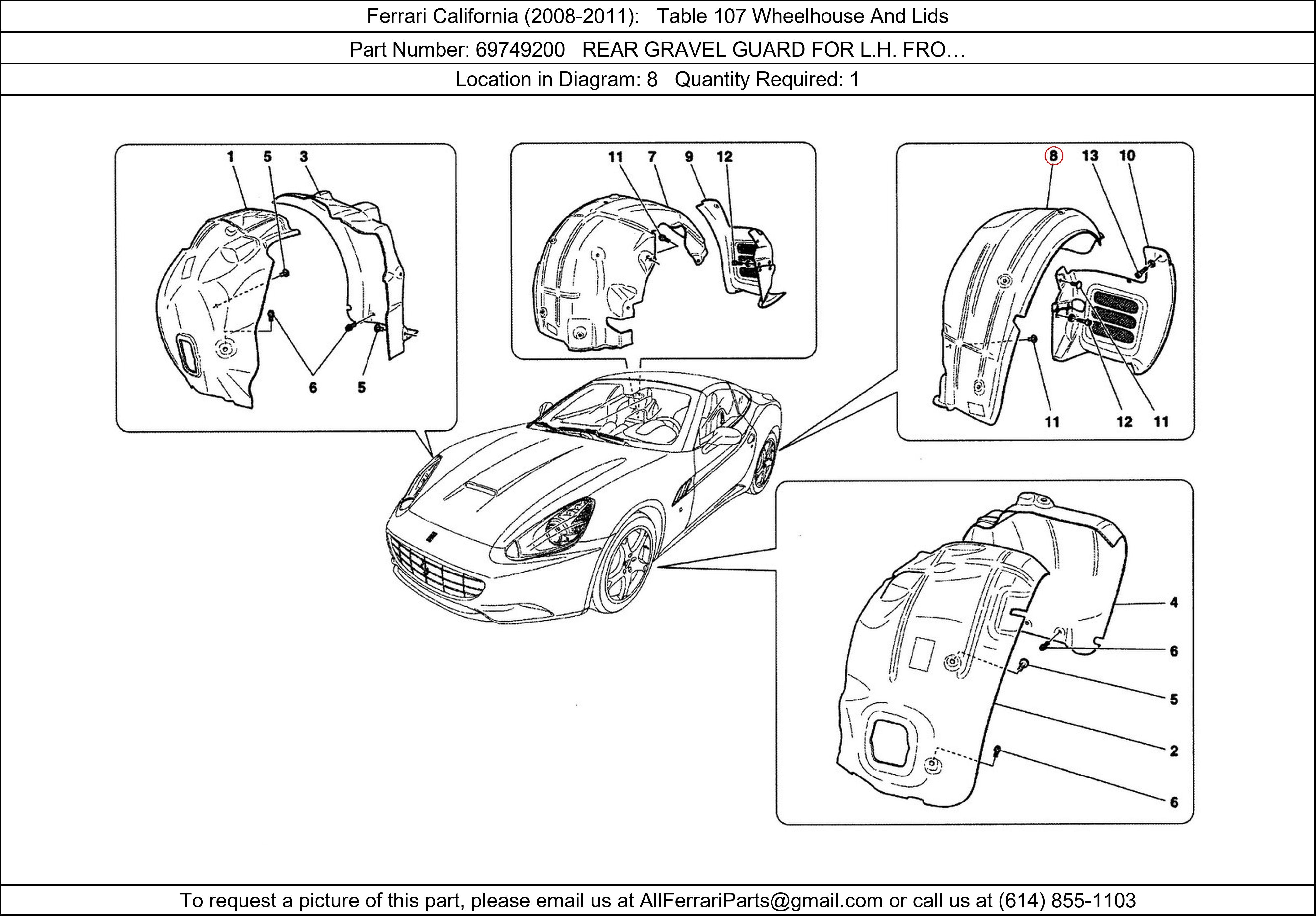 Ferrari Part 69749200