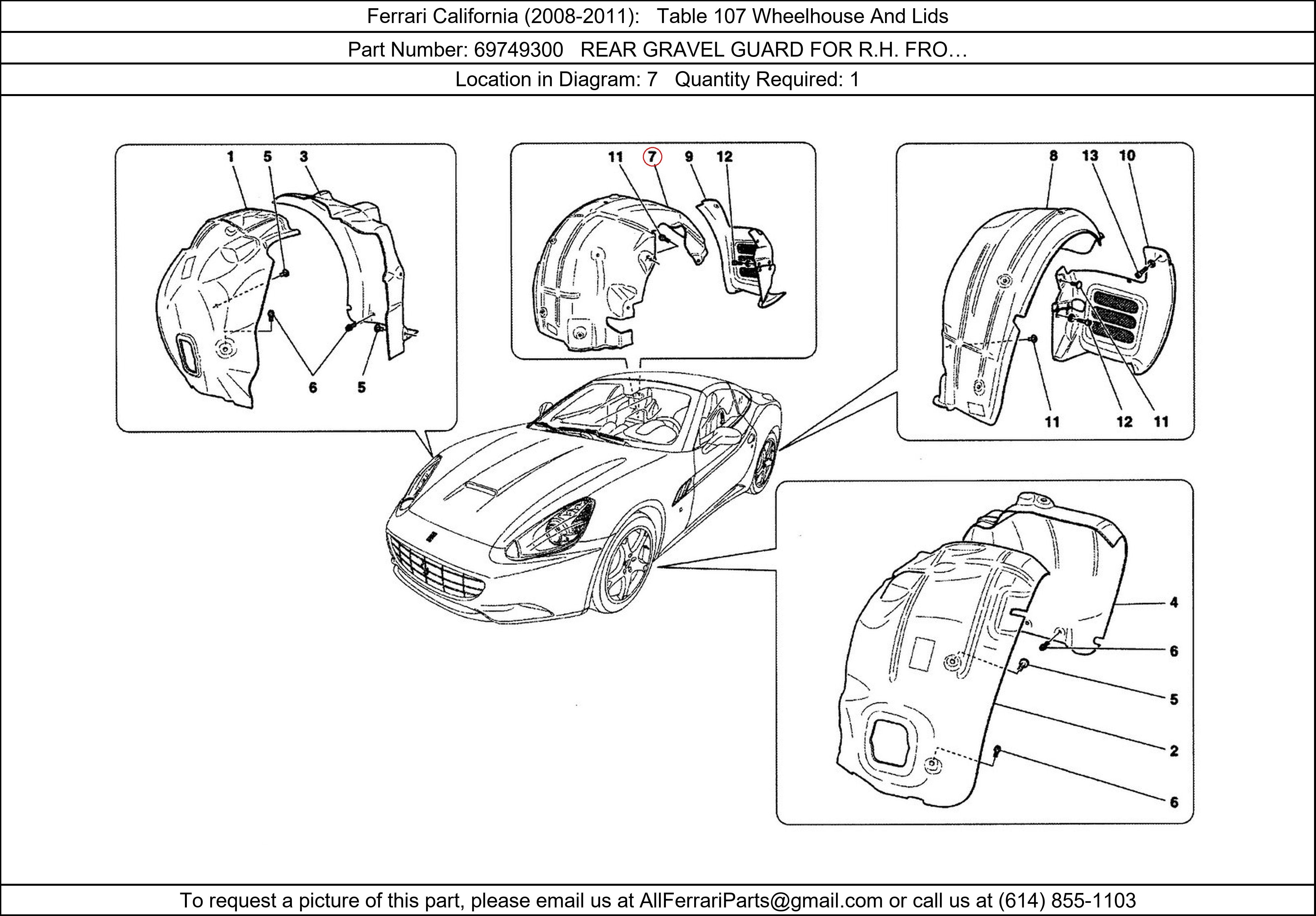 Ferrari Part 69749300