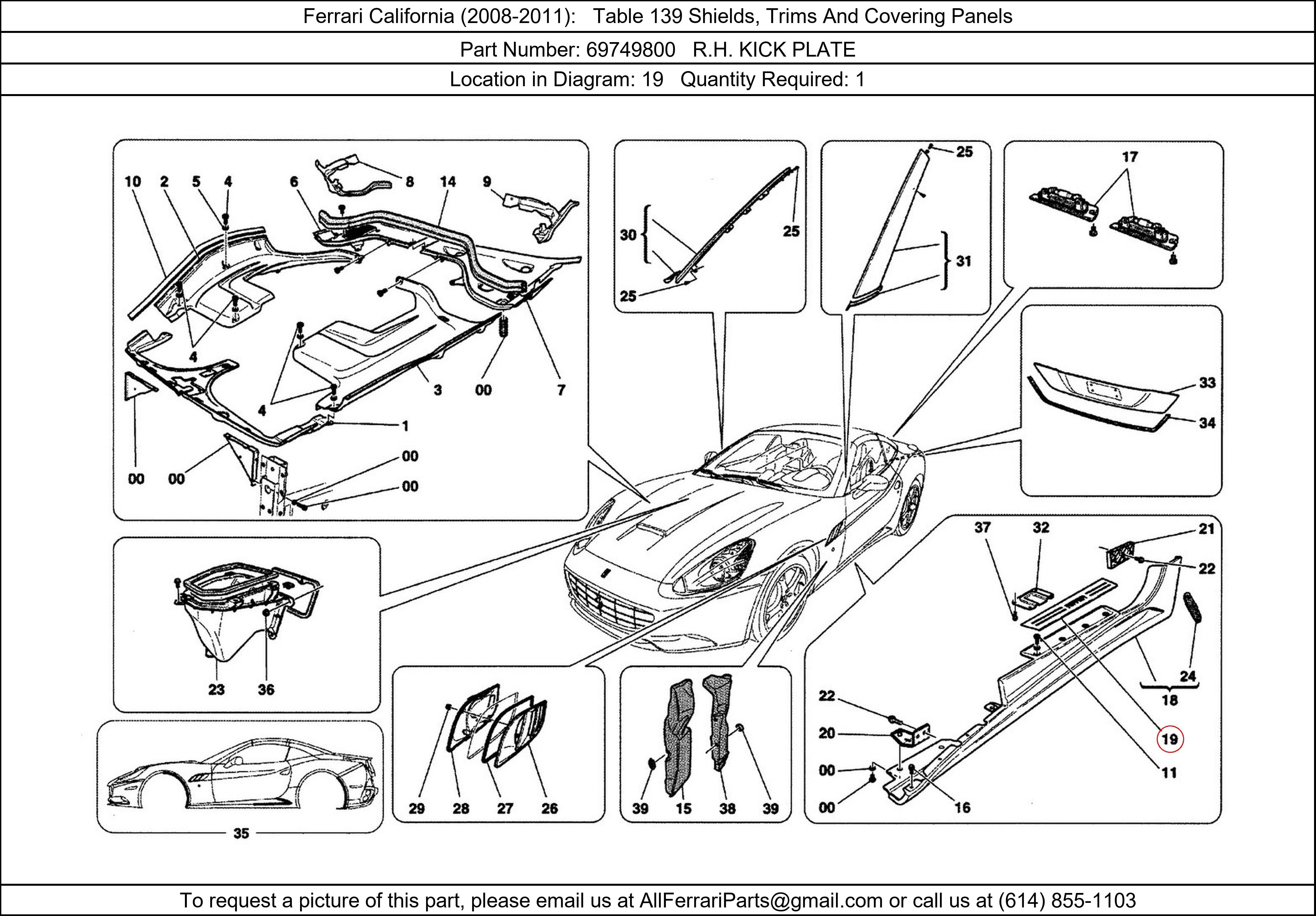 Ferrari Part 69749800