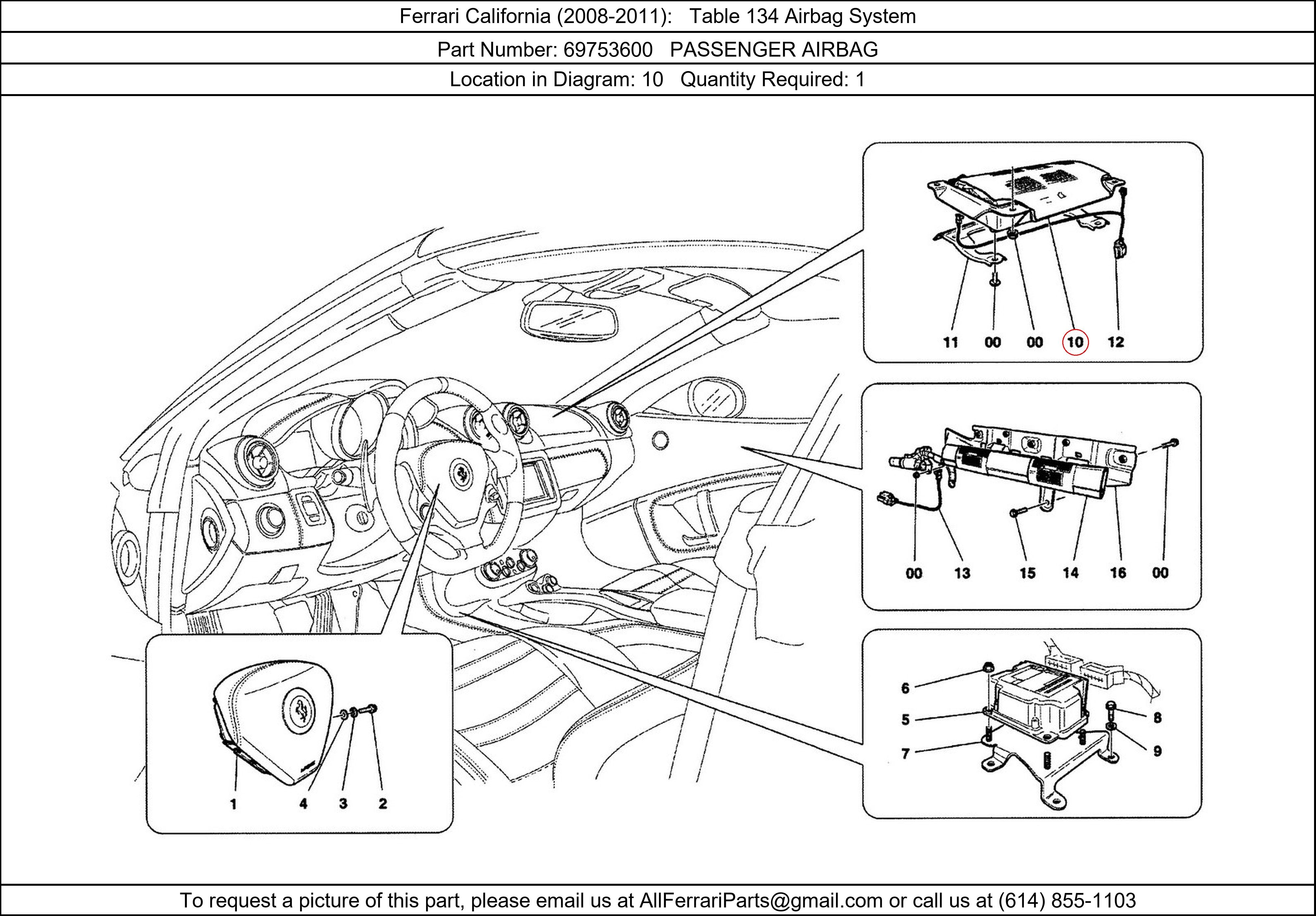 Ferrari Part 69753600