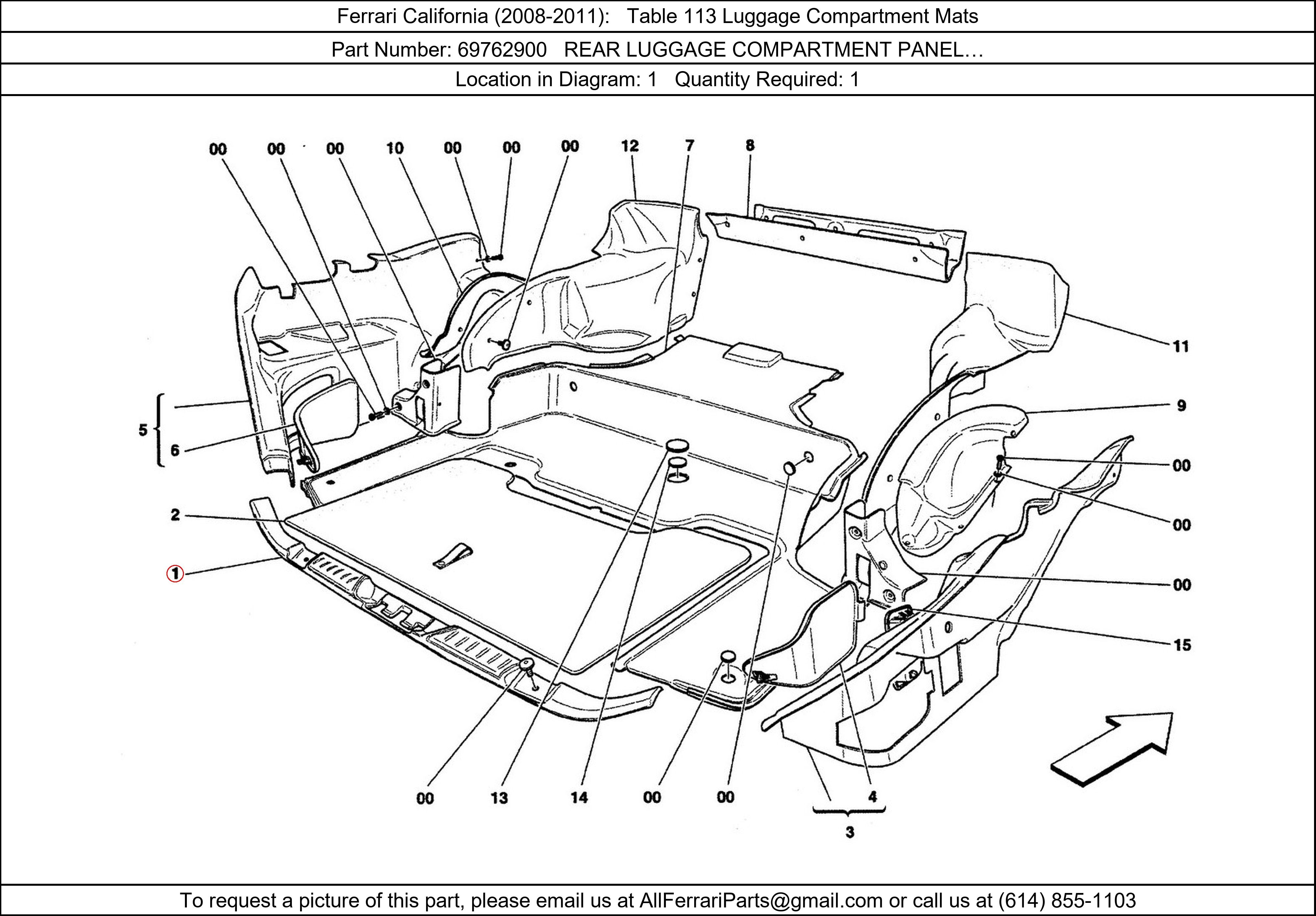 Ferrari Part 69762900