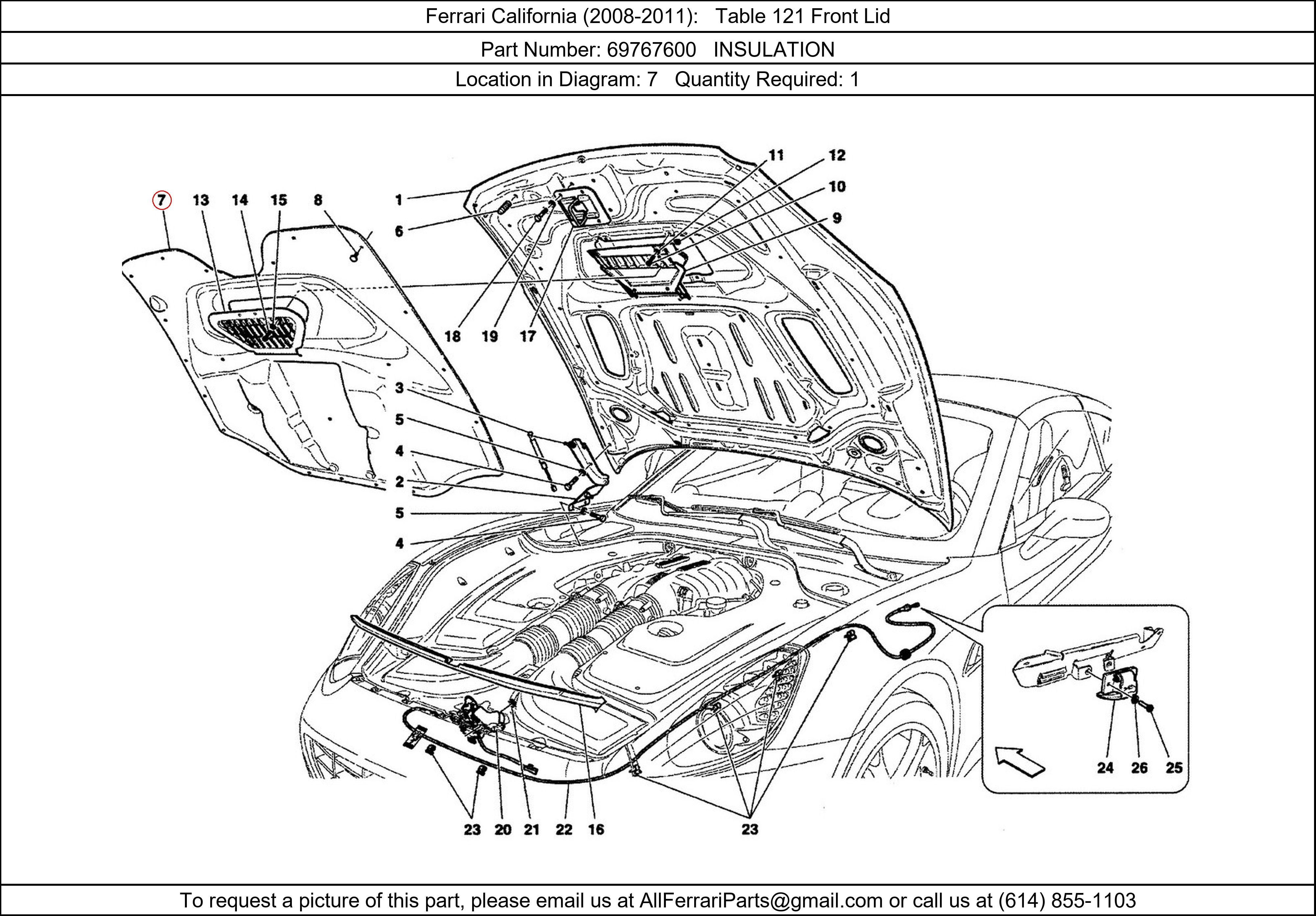 Ferrari Part 69767600