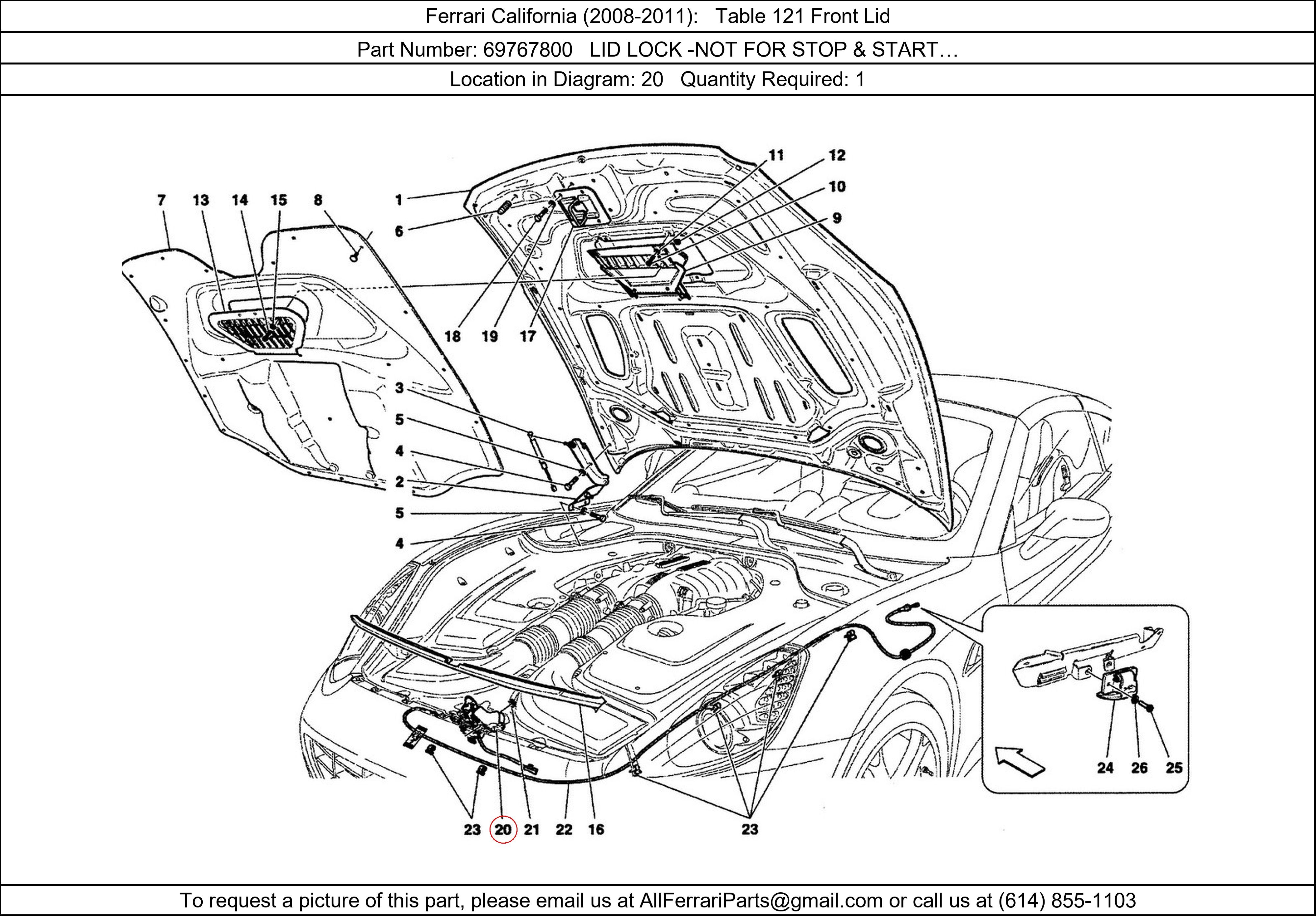 Ferrari Part 69767800