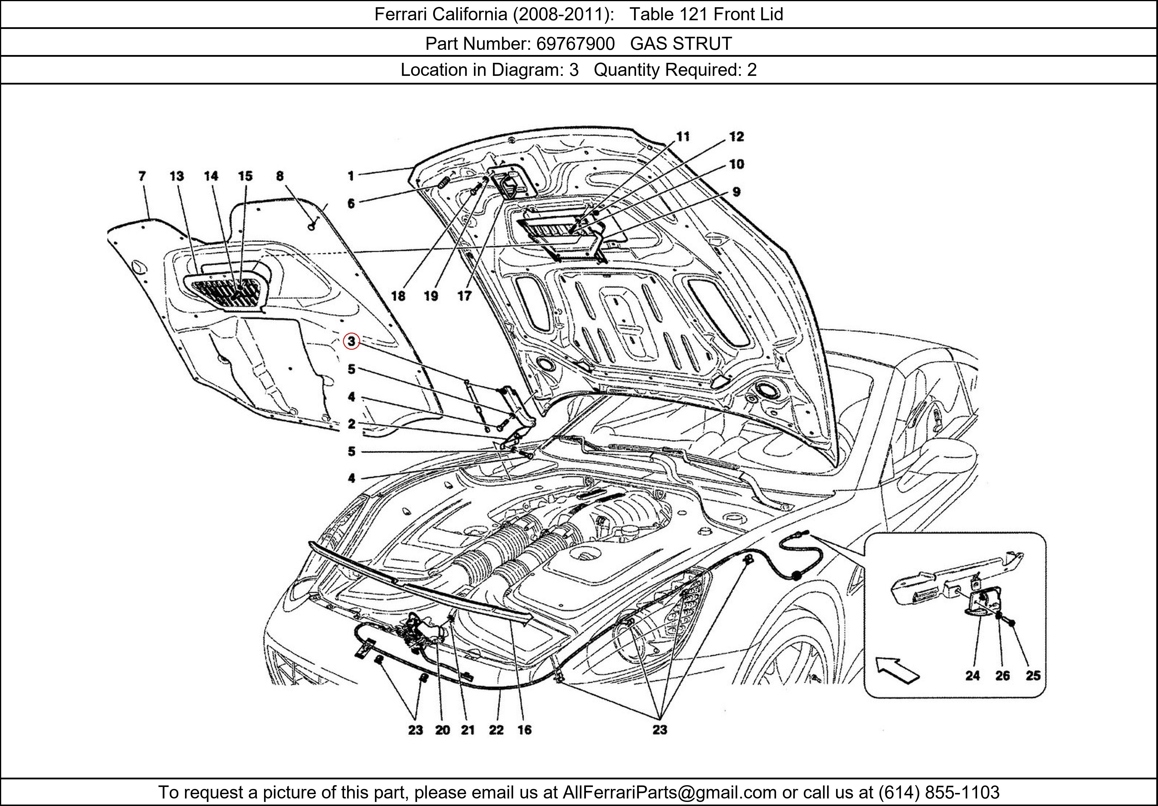 Ferrari Part 69767900