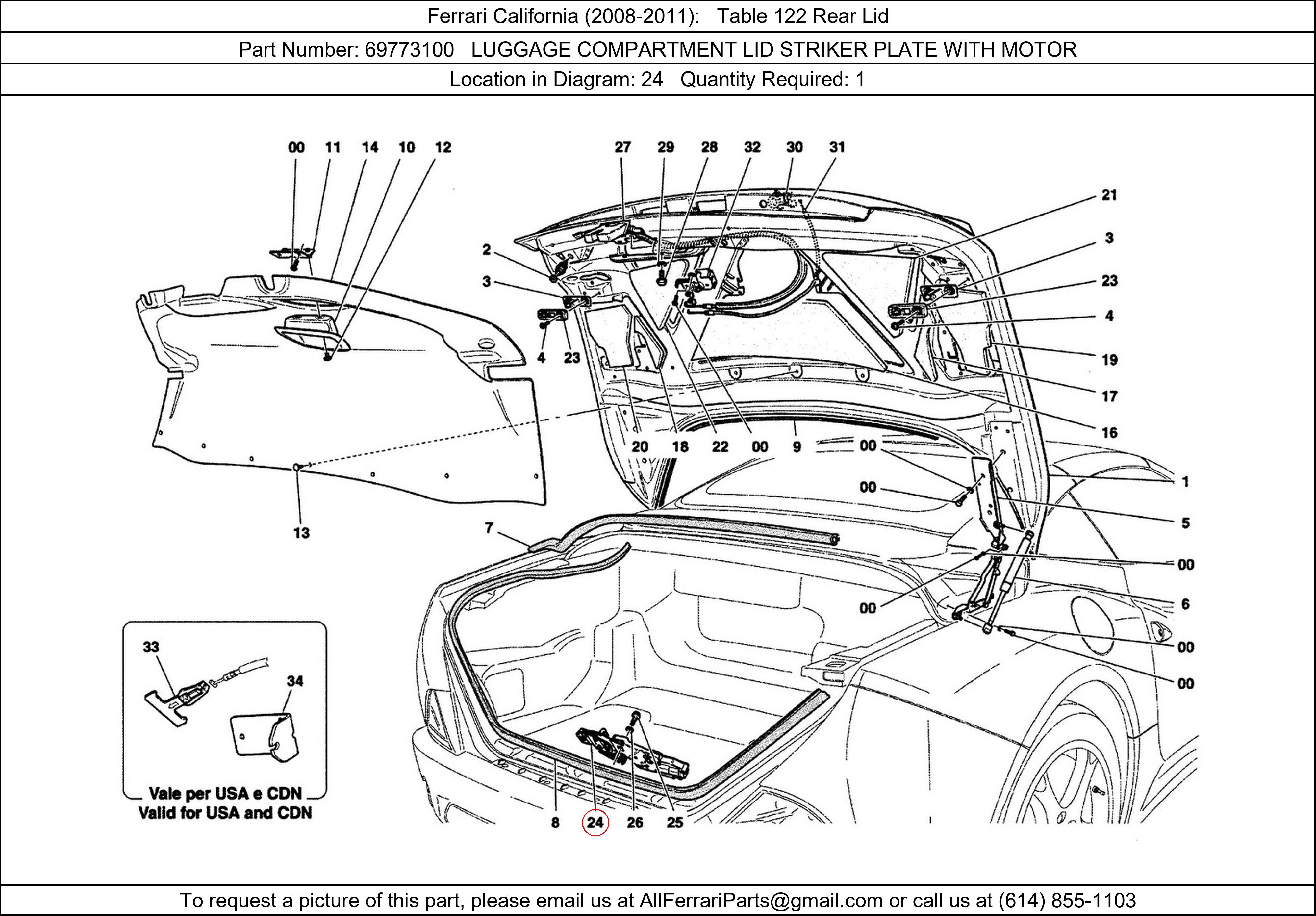 Ferrari Part 69773100