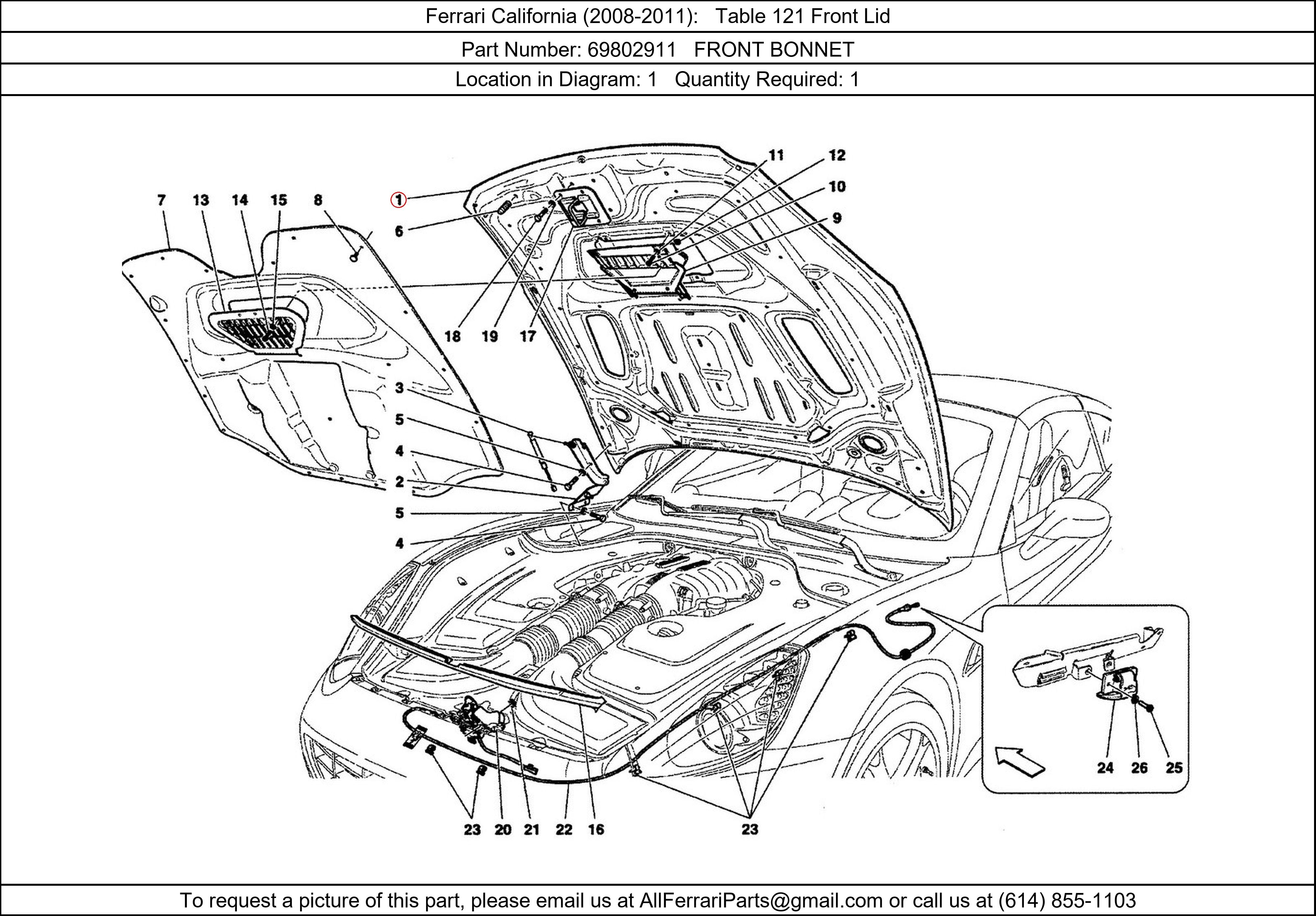 Ferrari Part 69802911