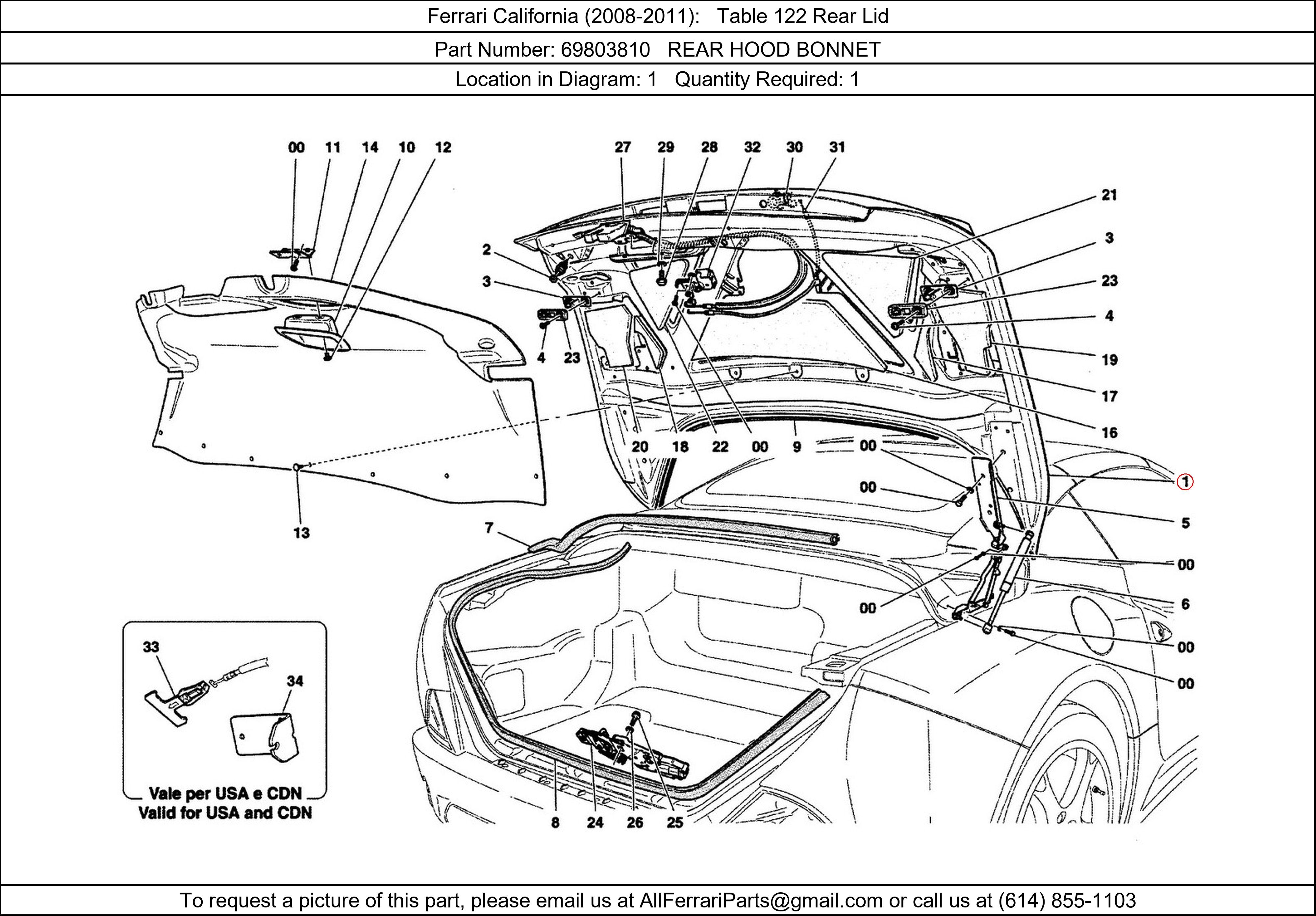 Ferrari Part 69803810