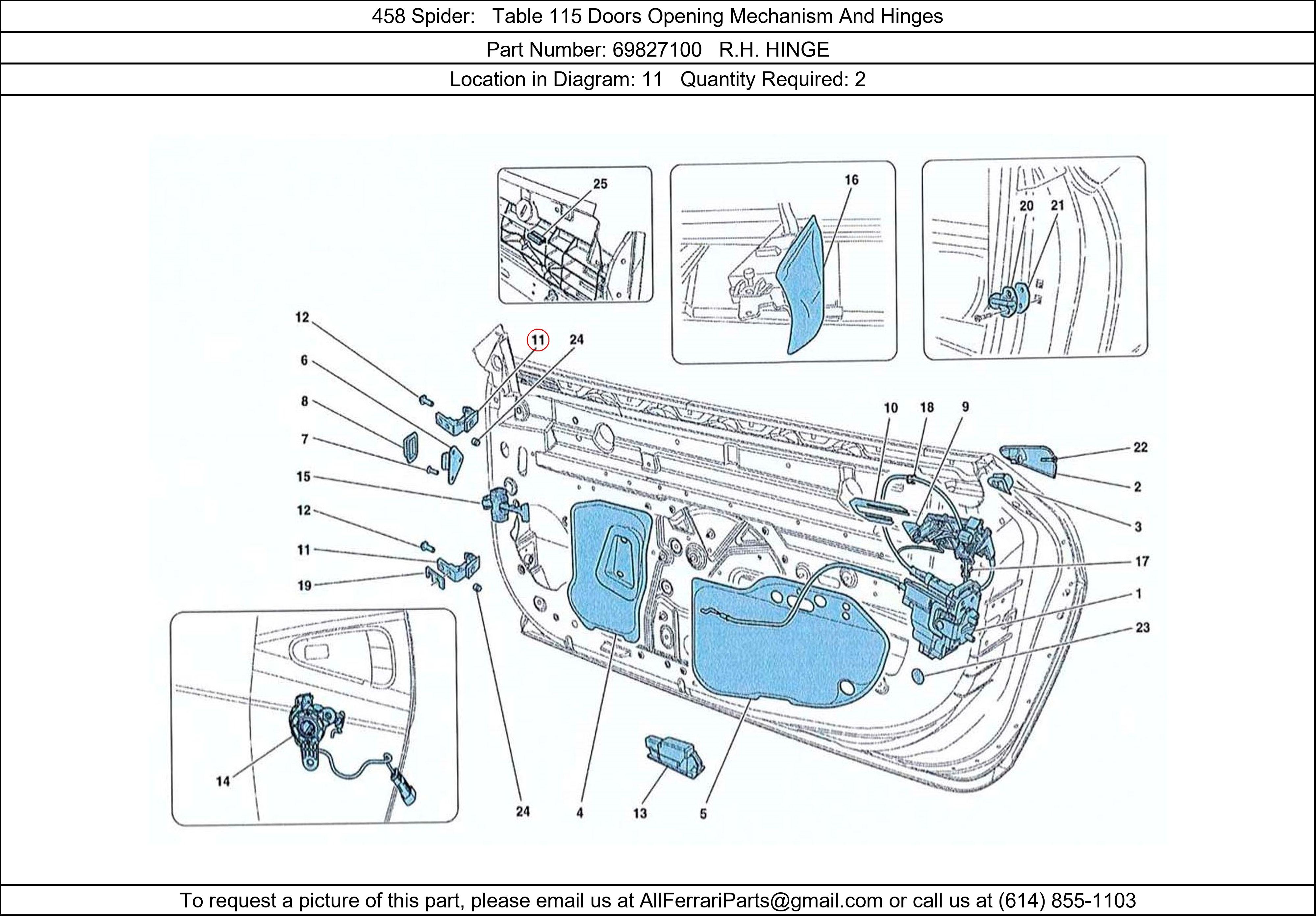 Ferrari Part 69827100