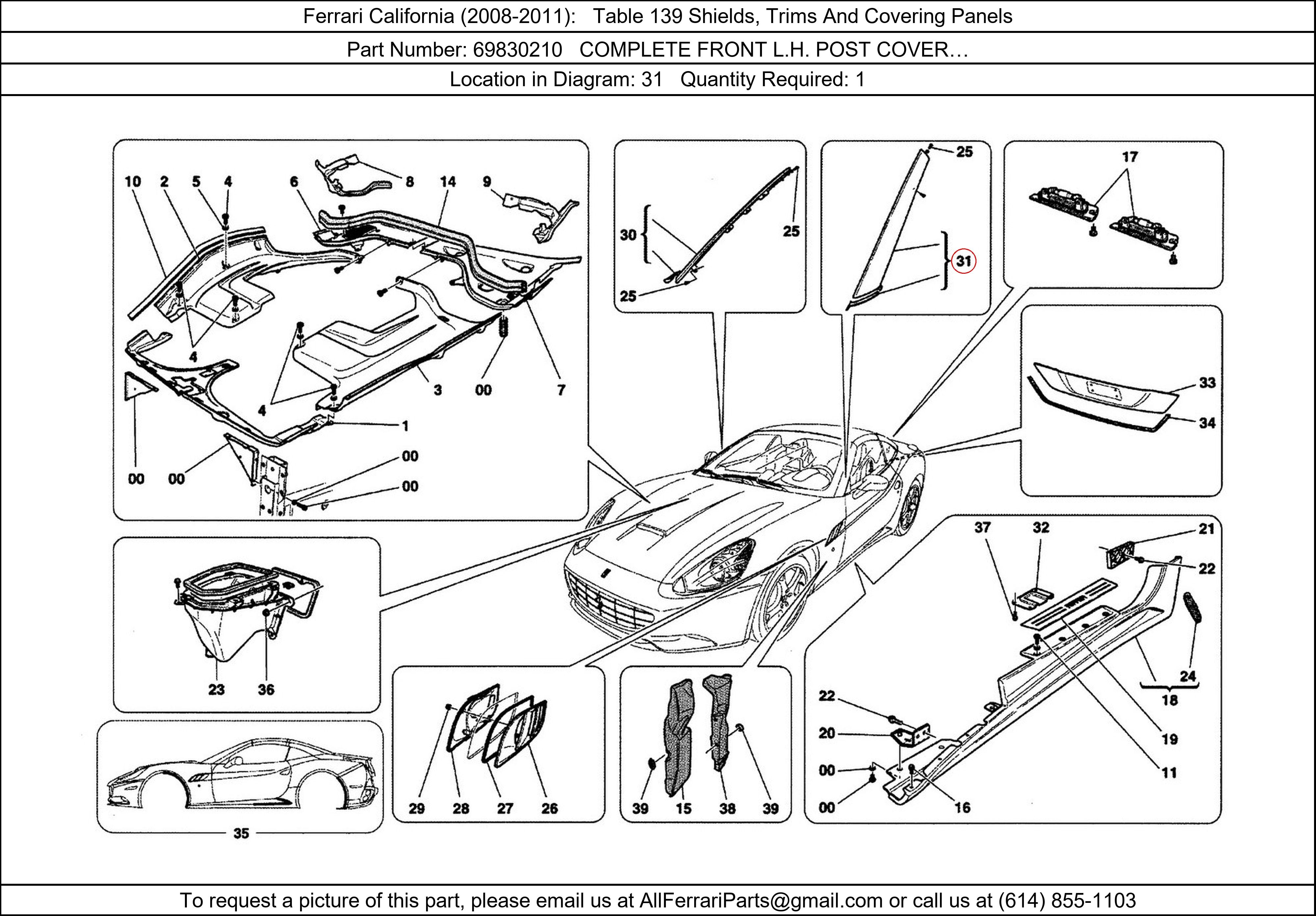 Ferrari Part 69830210