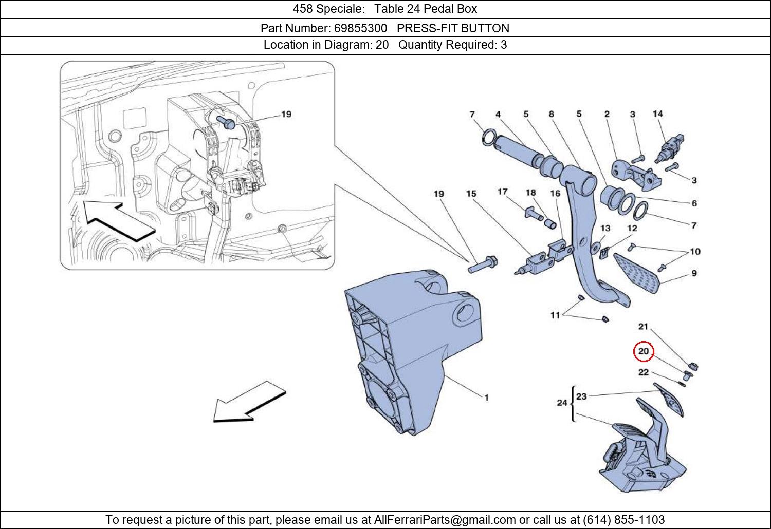 Ferrari Part 69855300