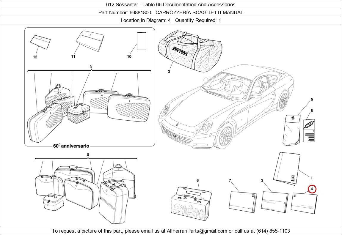 Ferrari Part 69881800