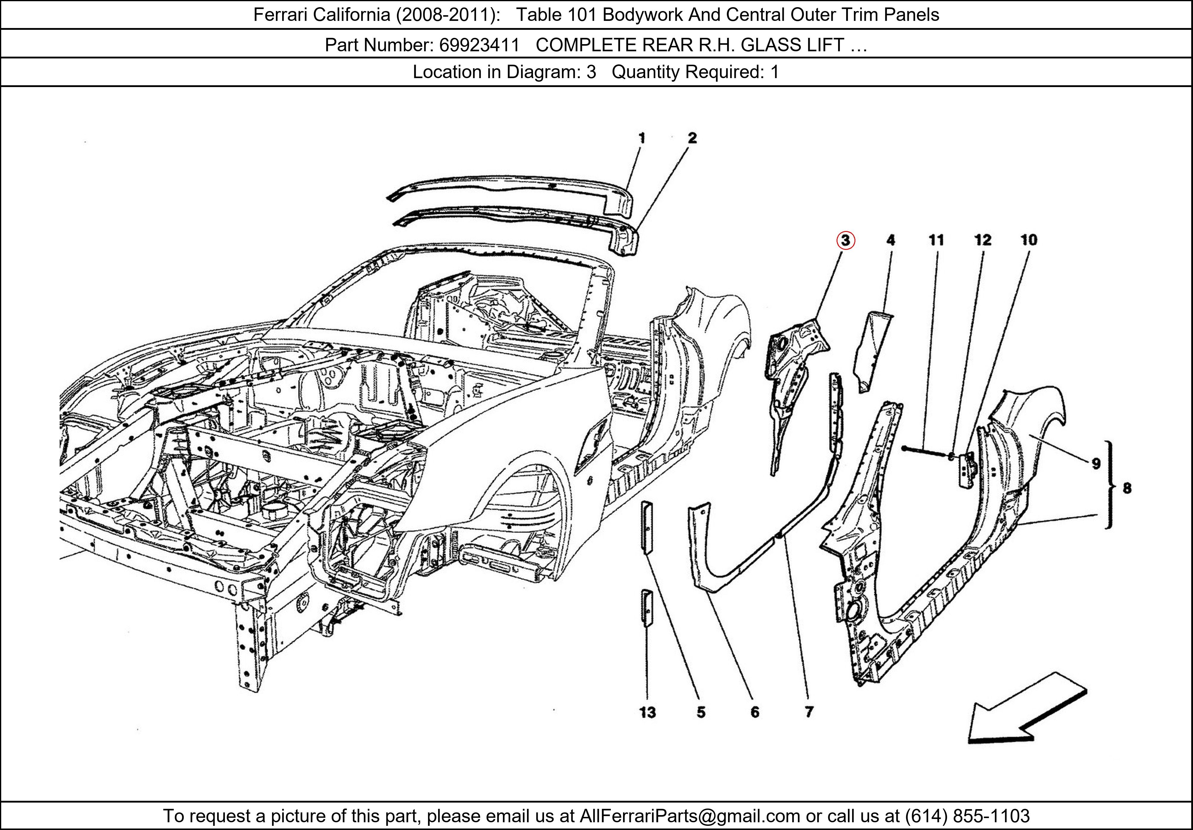 Ferrari Part 69923411