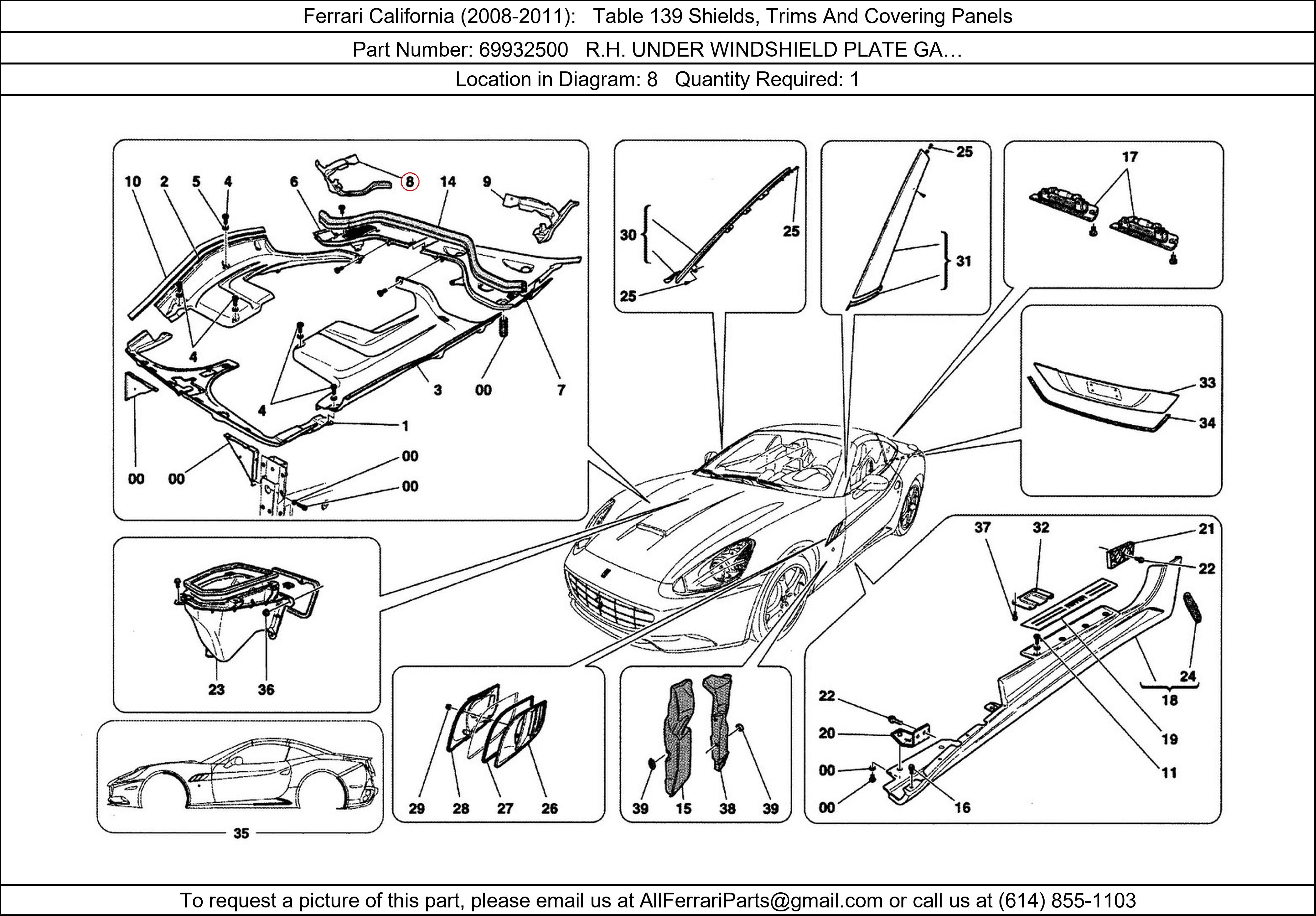 Ferrari Part 69932500