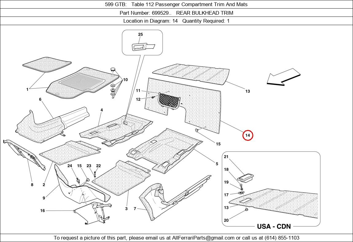 Ferrari Part 699529..