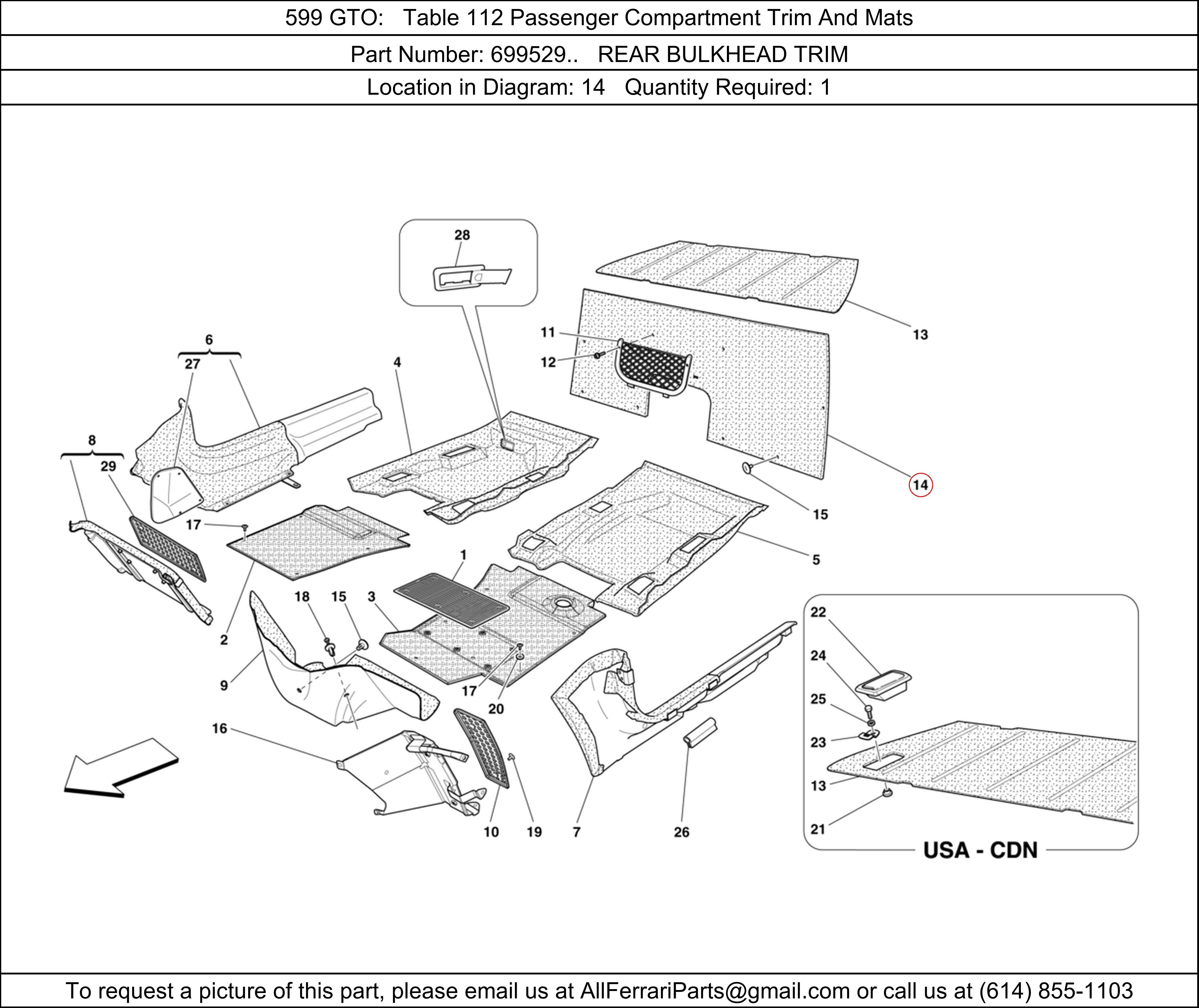 Ferrari Part 699529..