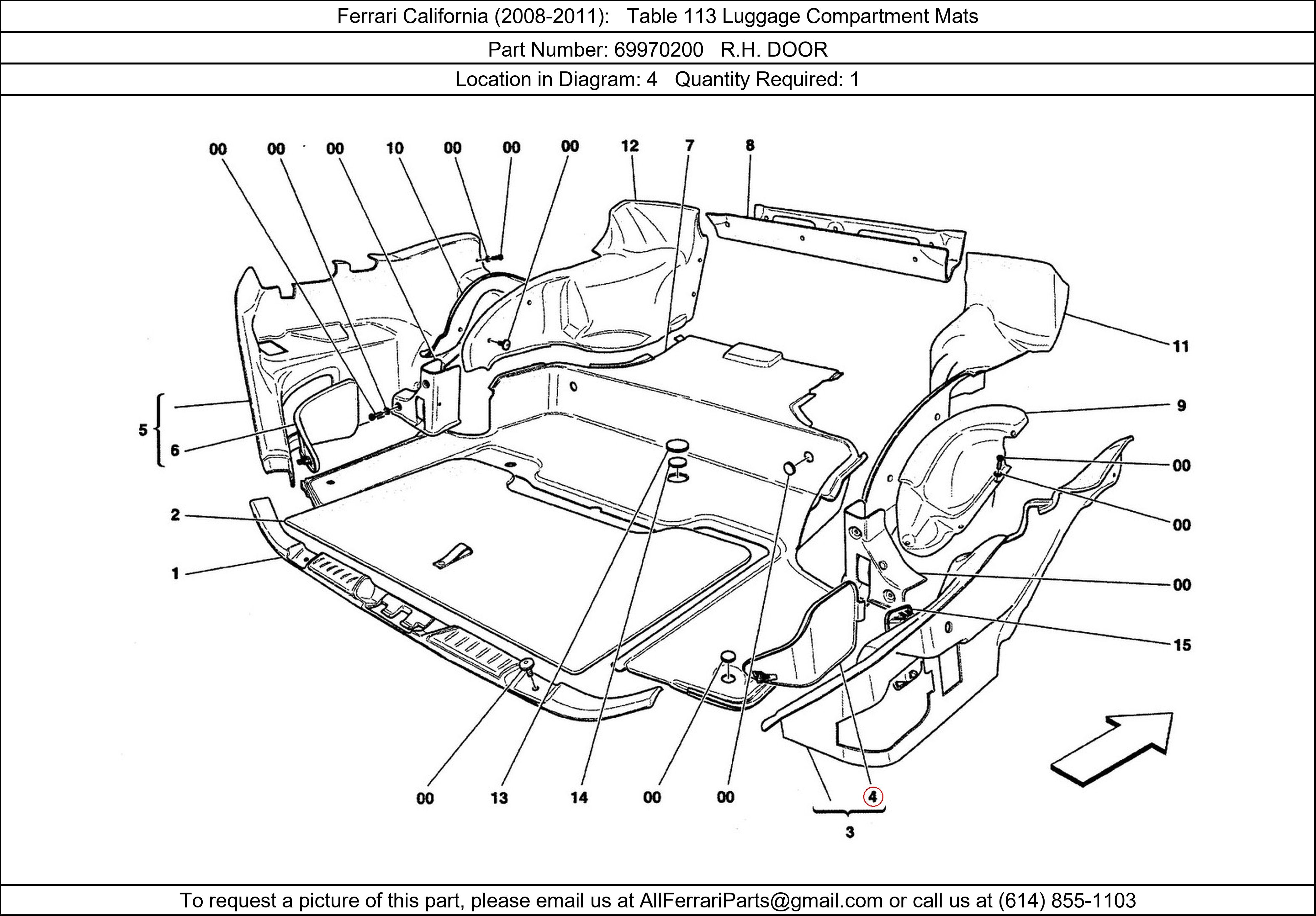 Ferrari Part 69970200