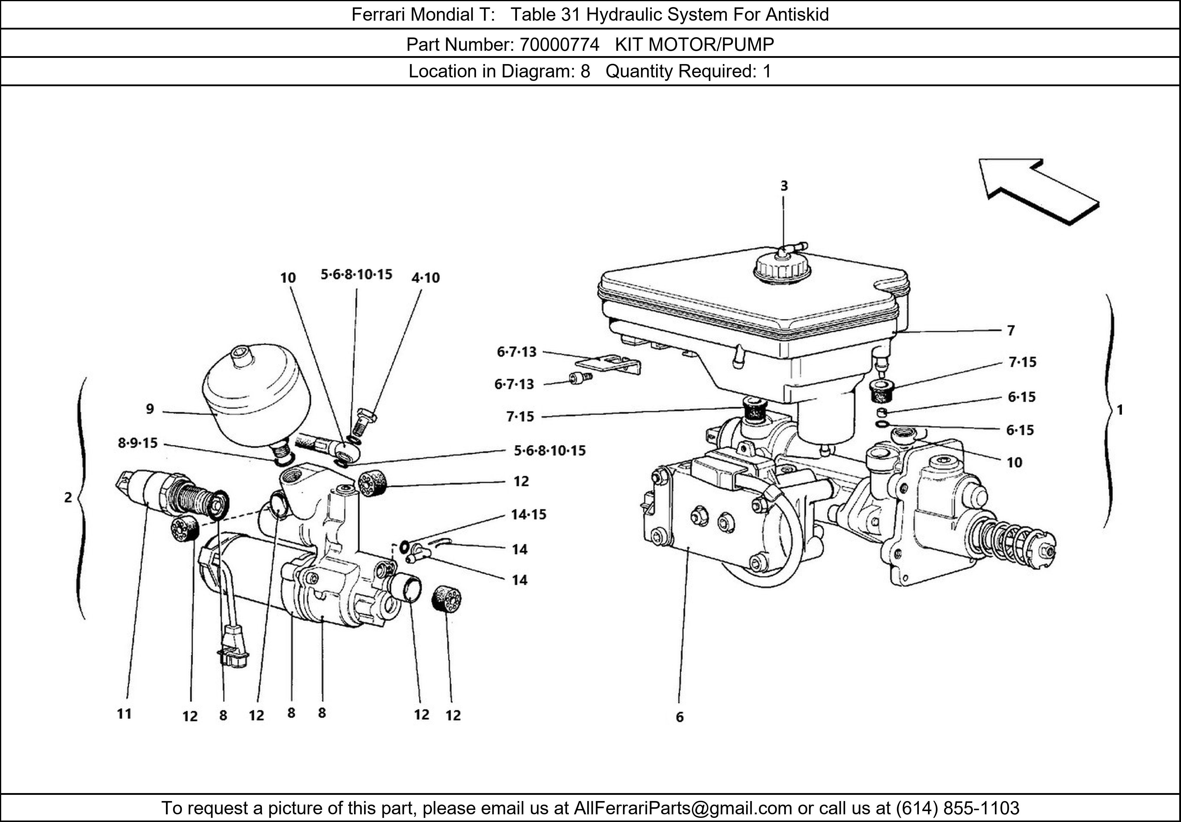 Ferrari Part 70000774