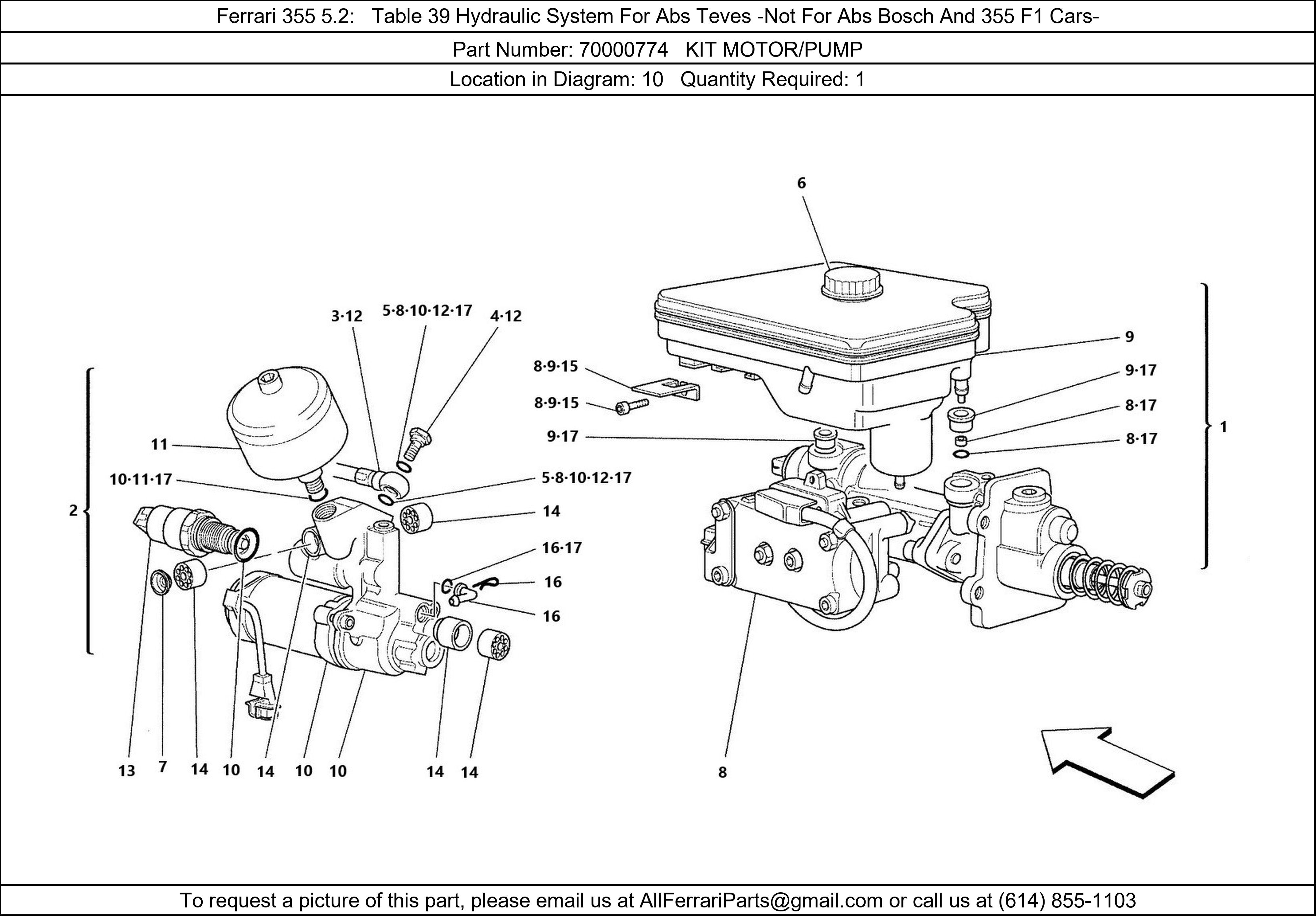 Ferrari Part 70000774