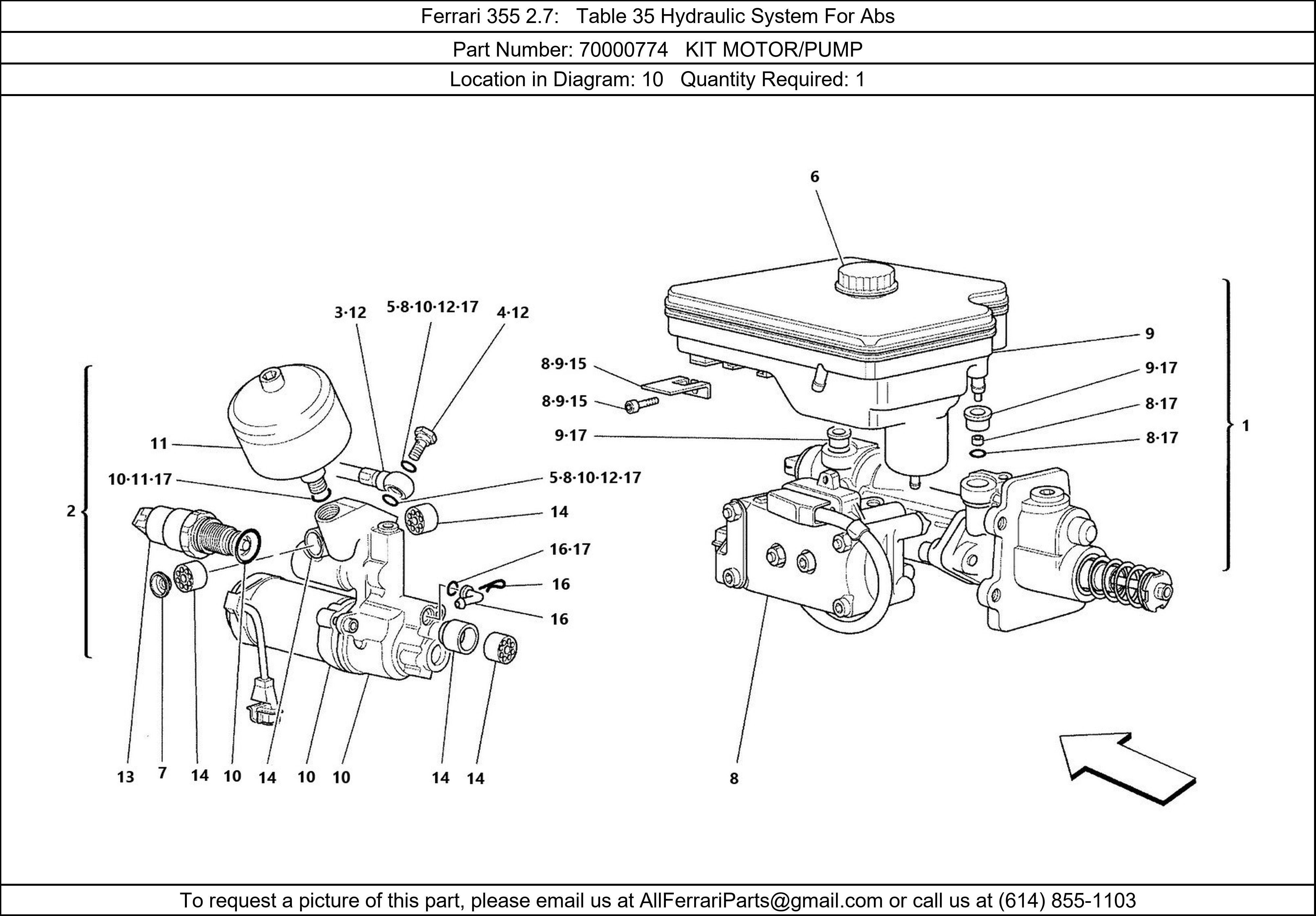 Ferrari Part 70000774