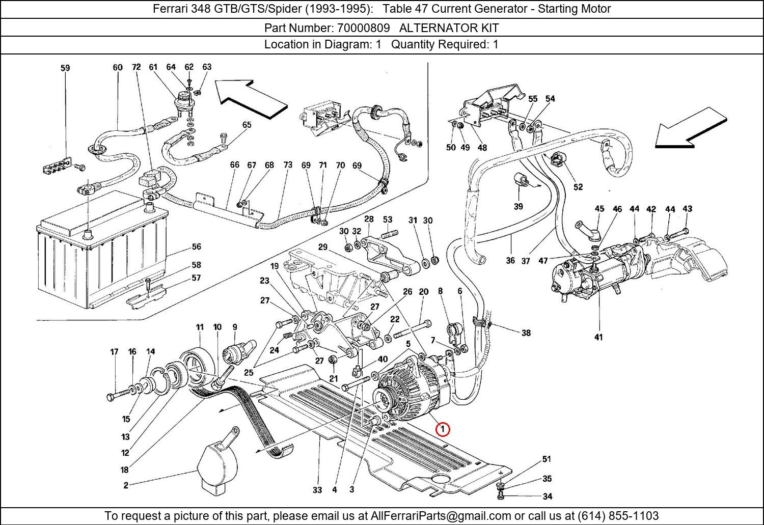 Ferrari Part 70000809