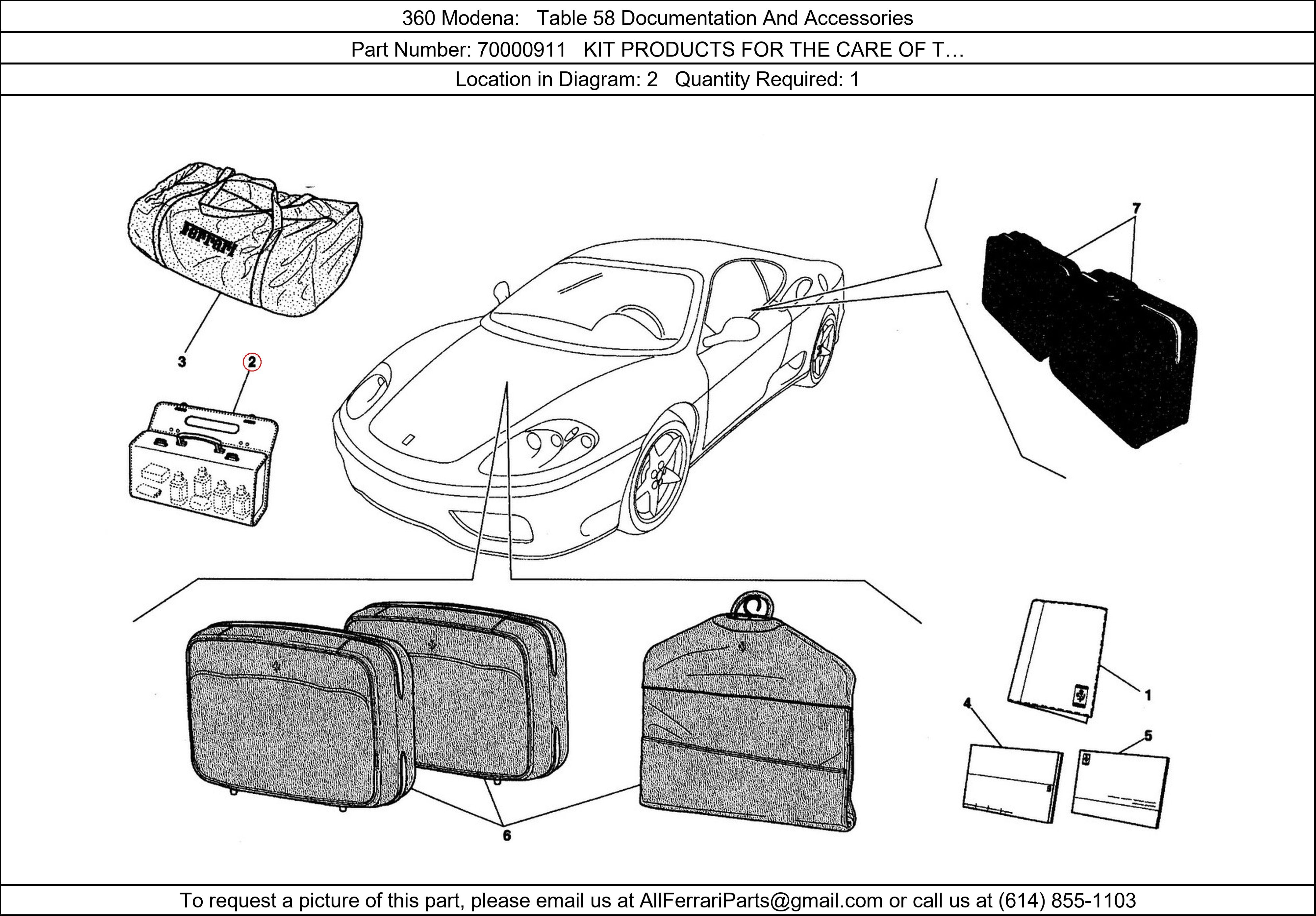 Ferrari Part 70000911