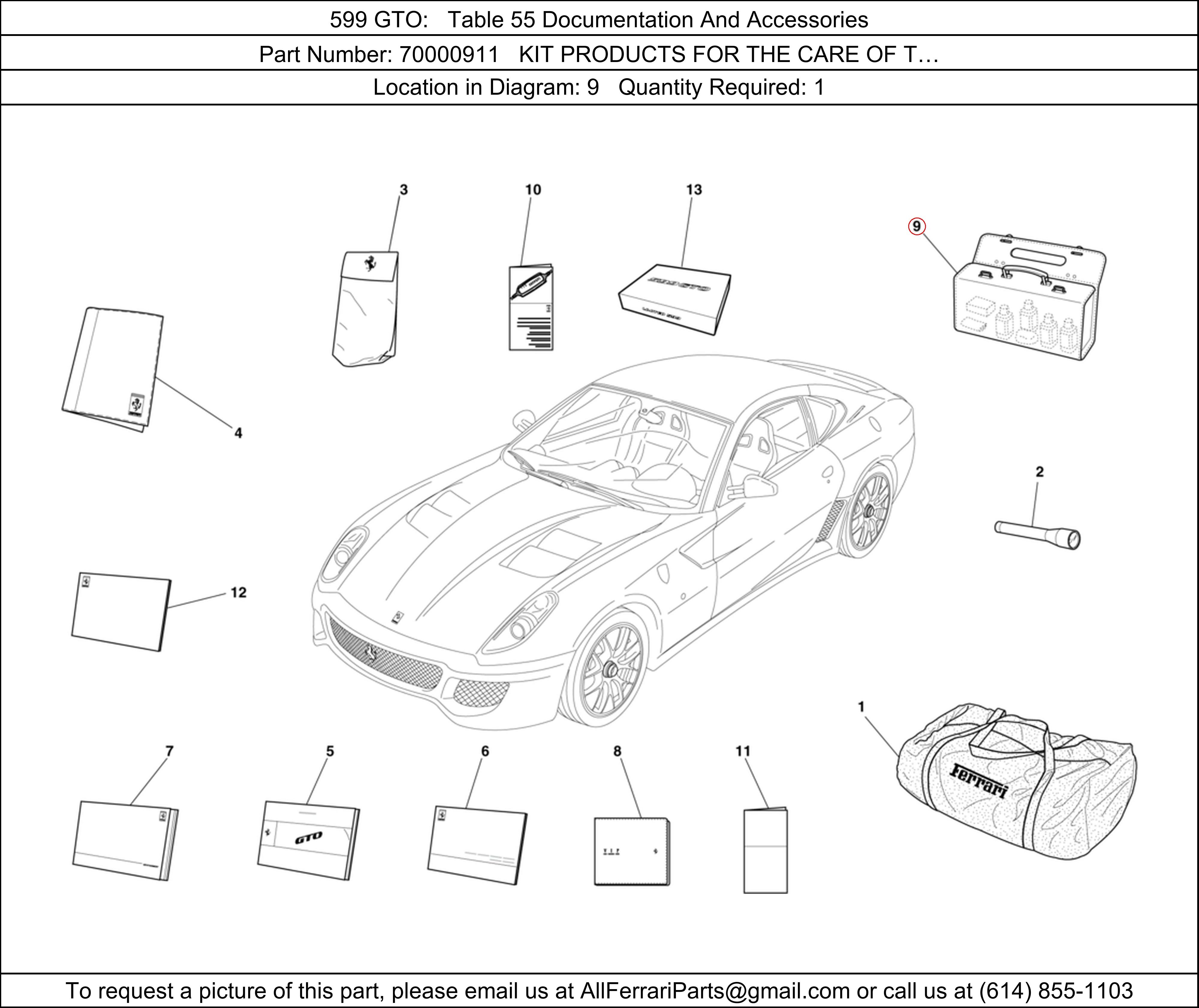 Ferrari Part 70000911