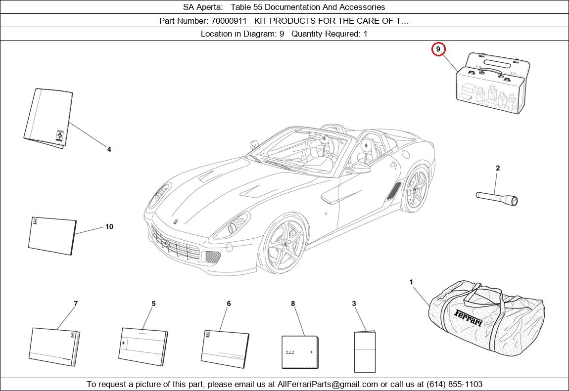 Ferrari Part 70000911