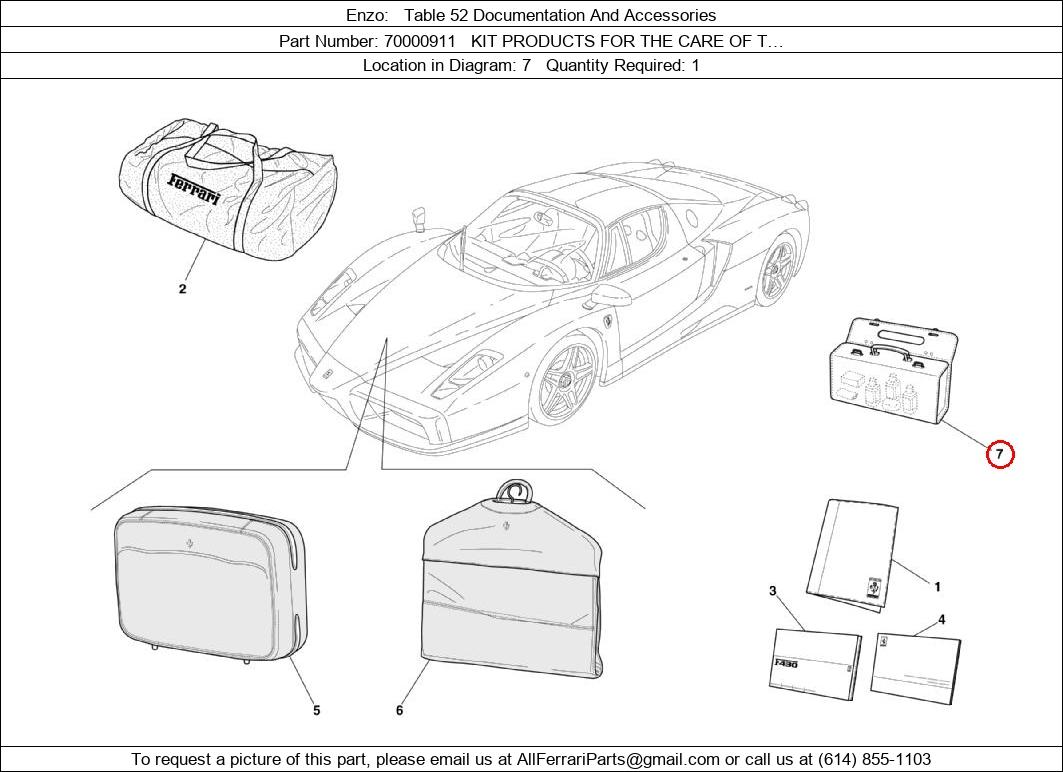 Ferrari Part 70000911