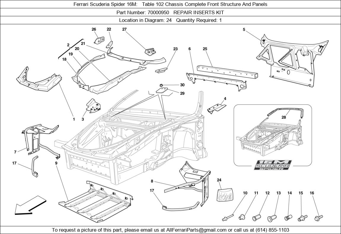Ferrari Part 70000950