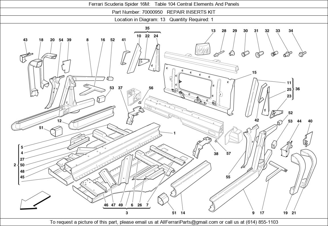 Ferrari Part 70000950