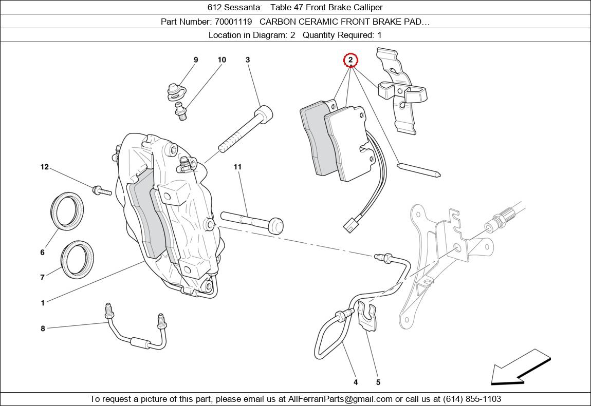 Ferrari Part 70001119