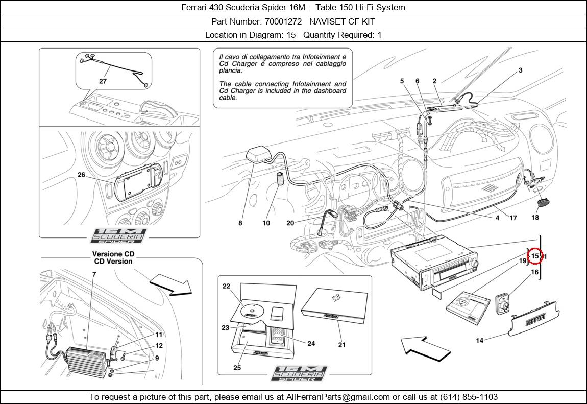 Ferrari Part 70001272