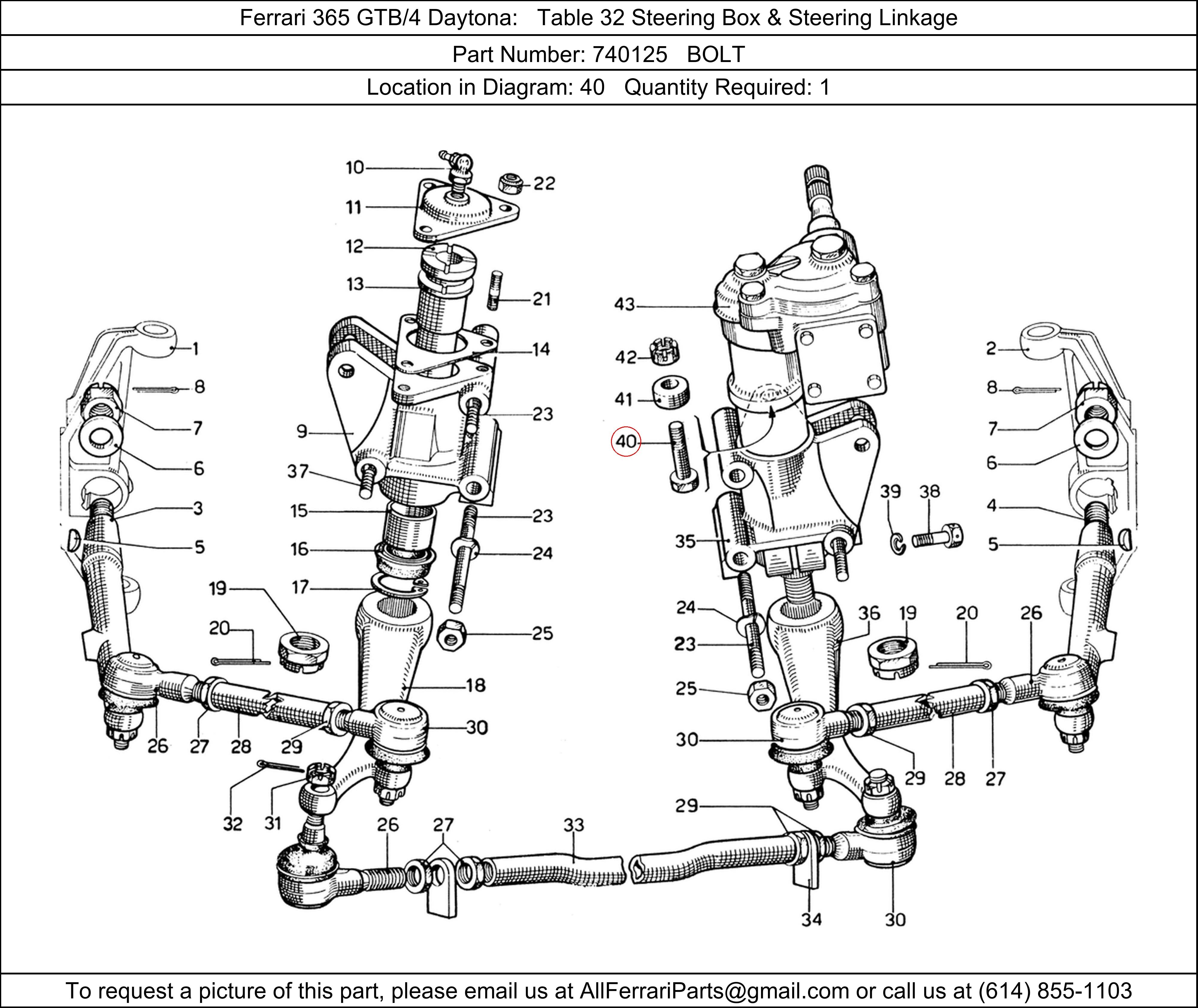 Ferrari Part 740125