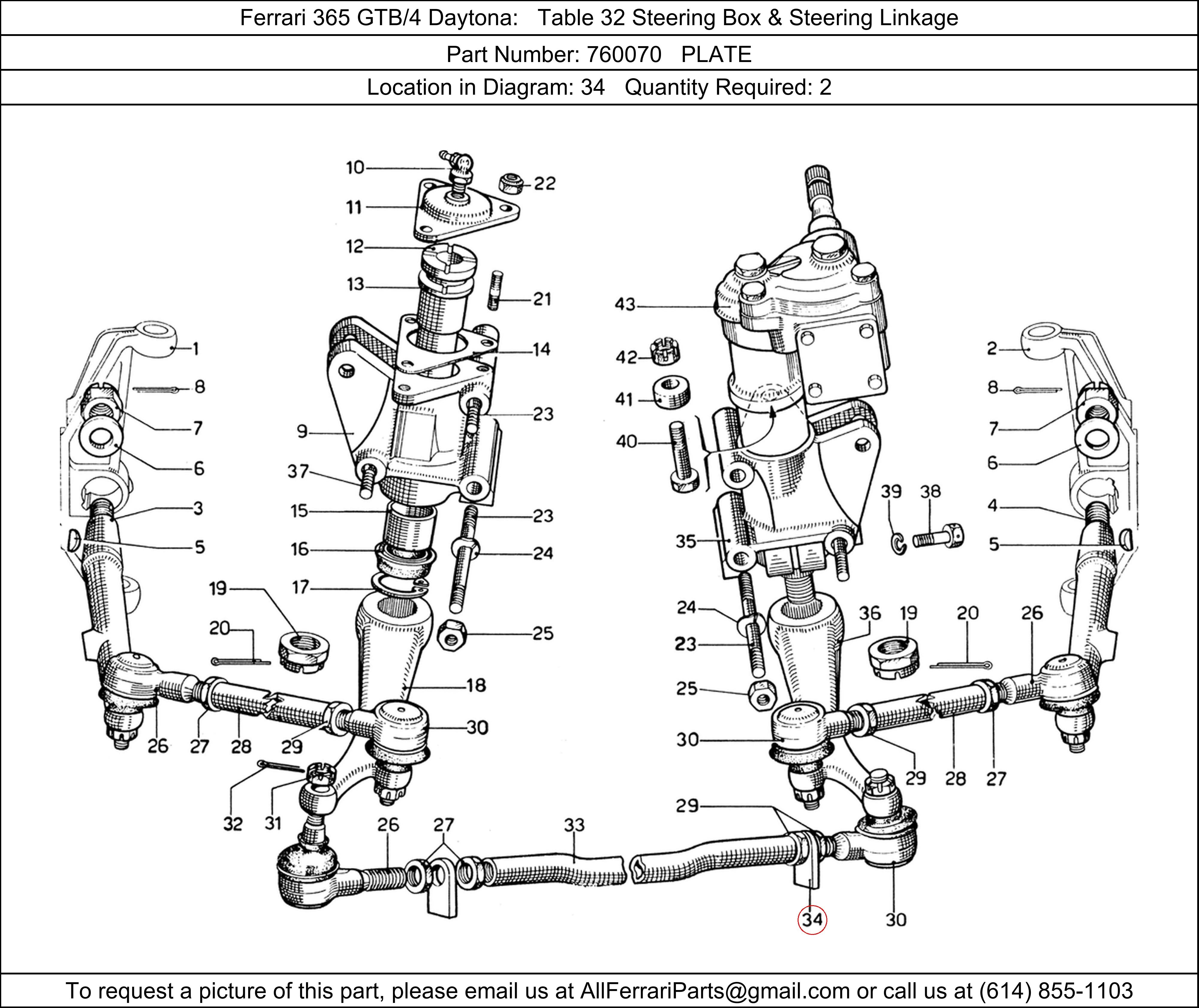 Ferrari Part 760070