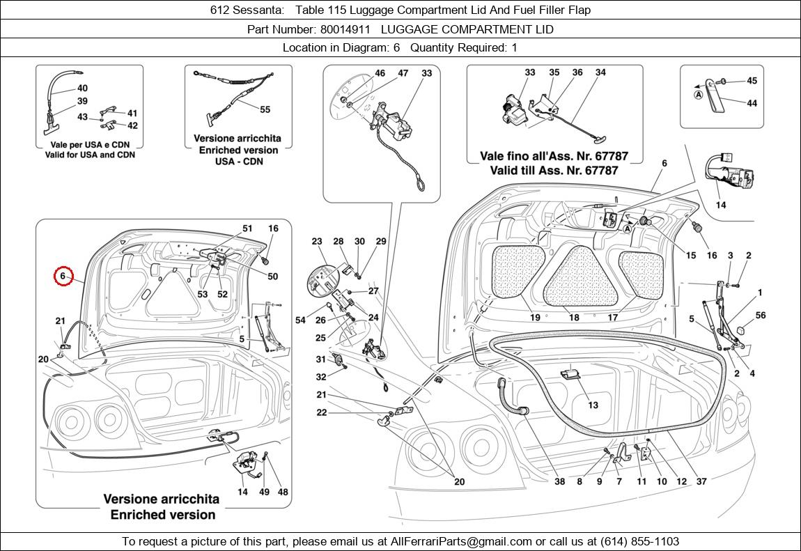 Ferrari Part 80014911