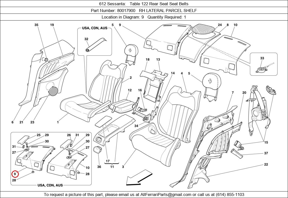 Ferrari Part 80017900