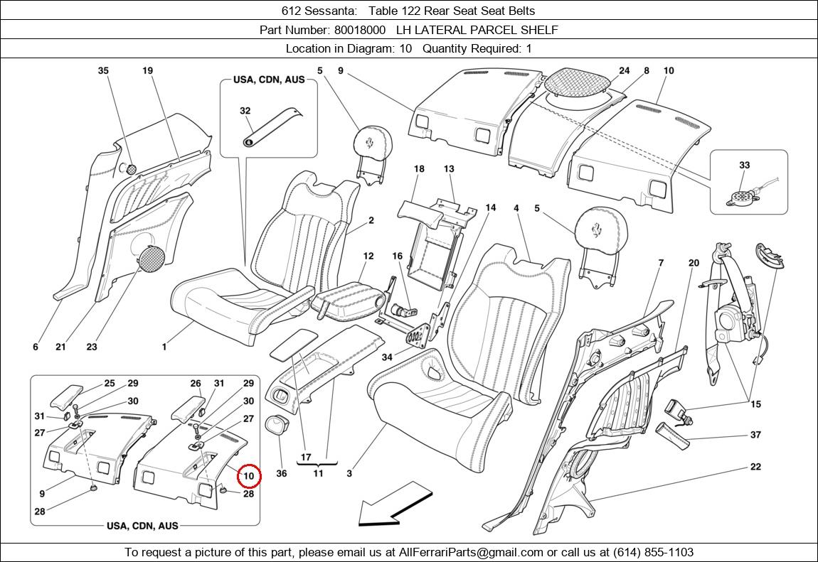 Ferrari Part 80018000