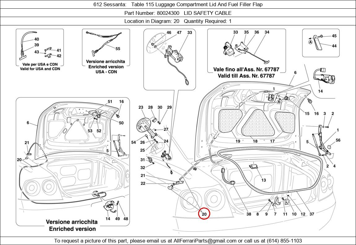 Ferrari Part 80024300
