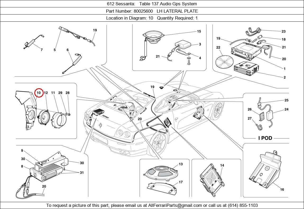 Ferrari Part 80025600